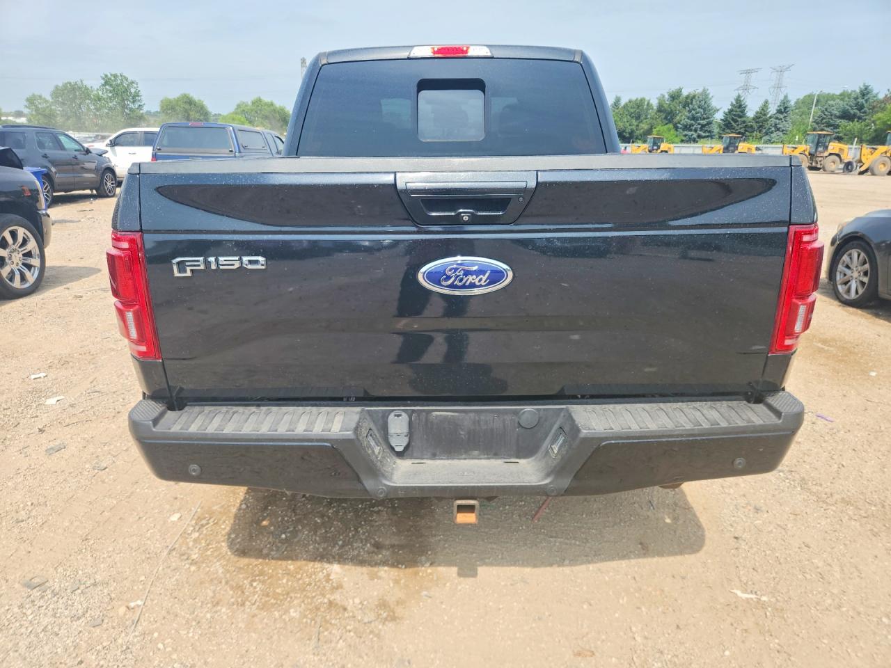 2015 Ford F150 Supercrew Black vin: 1FTEW1EG3FFB81309