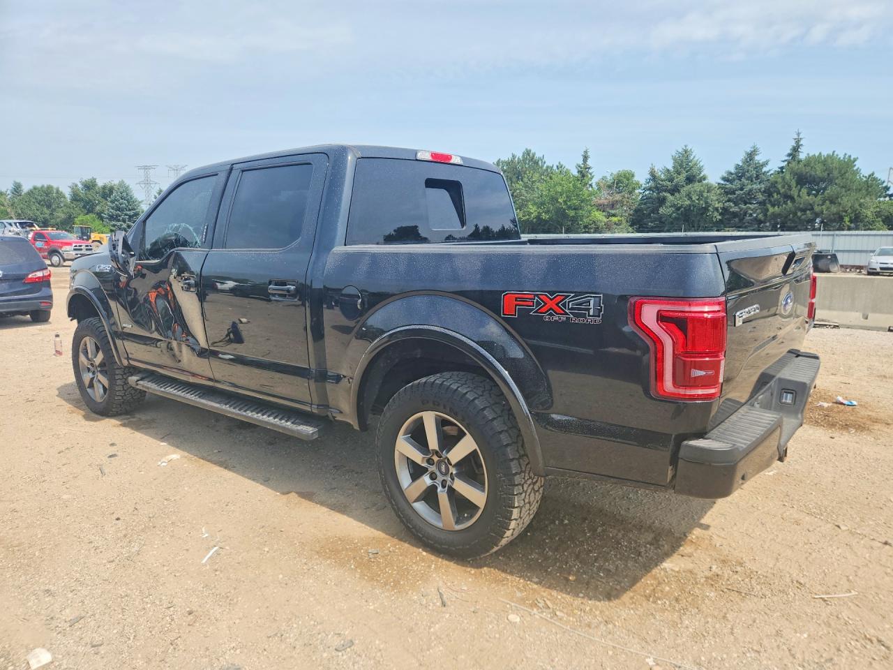 2015 Ford F150 Supercrew Black vin: 1FTEW1EG3FFB81309