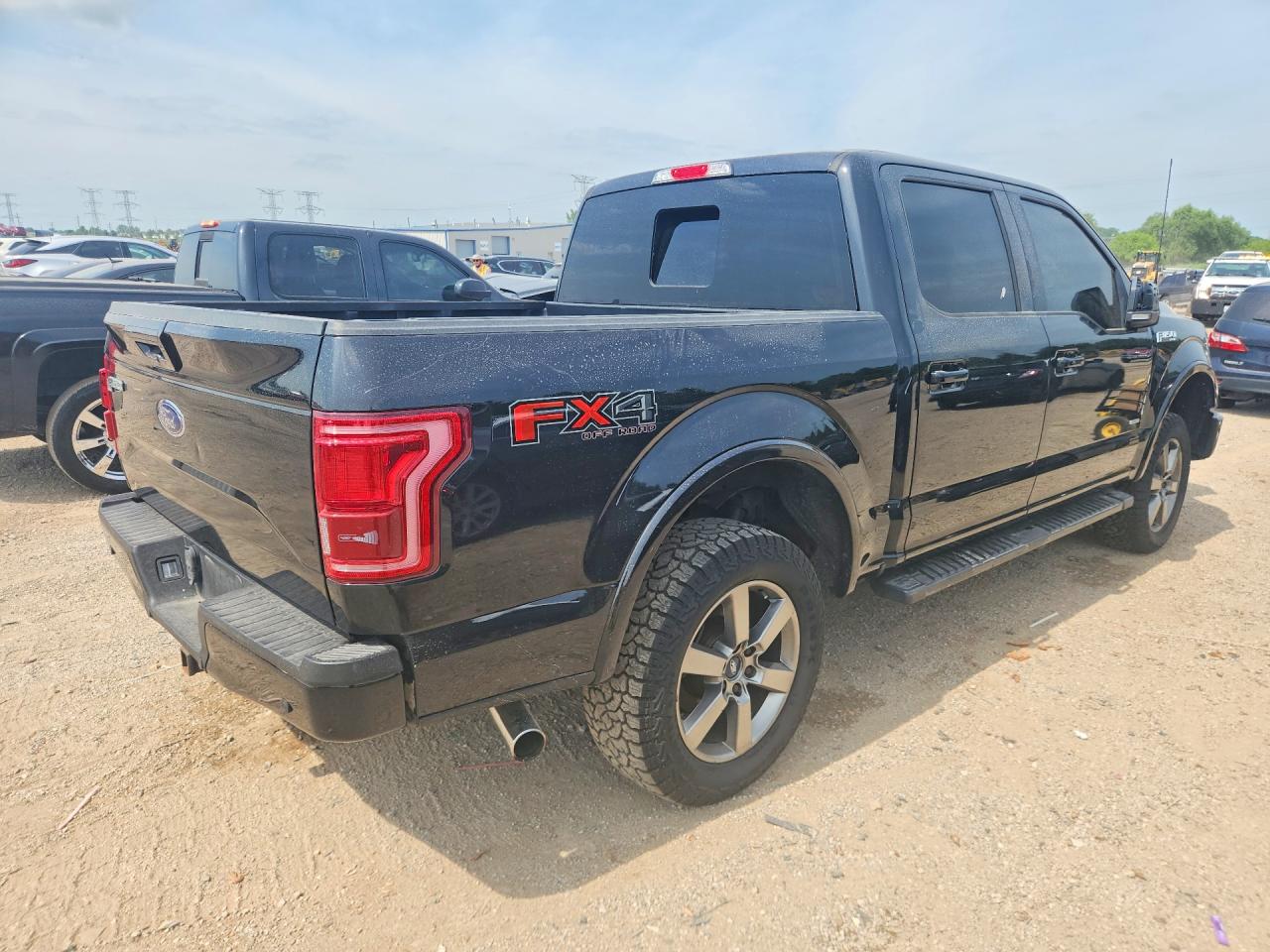 2015 Ford F150 Supercrew Black vin: 1FTEW1EG3FFB81309