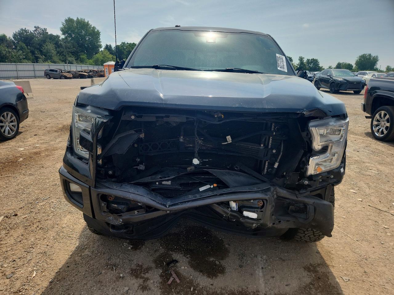 2015 Ford F150 Supercrew Black vin: 1FTEW1EG3FFB81309
