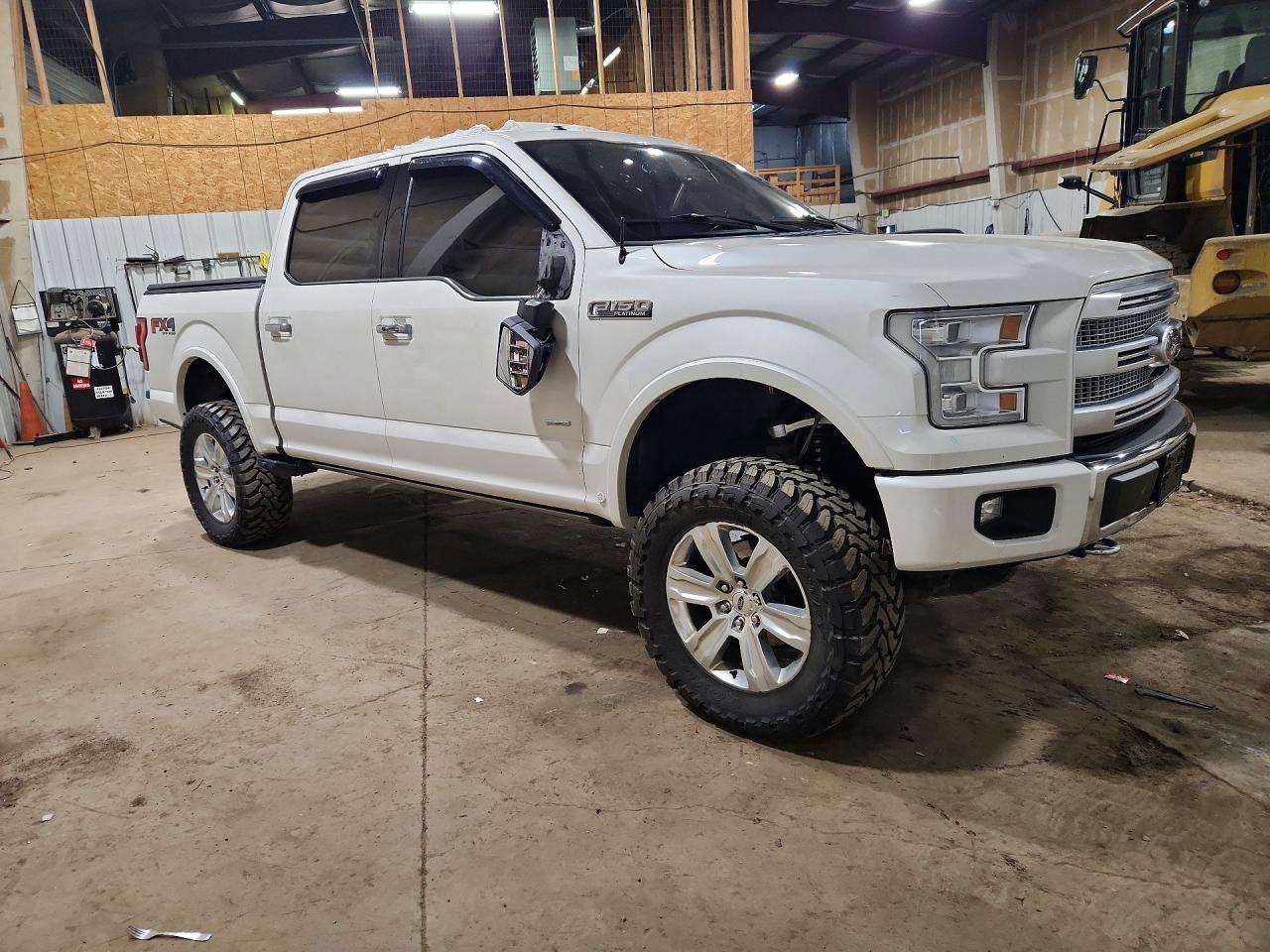 2015 Ford F150 Supercrew Белый vin: 1FTEW1EG3FFB86719