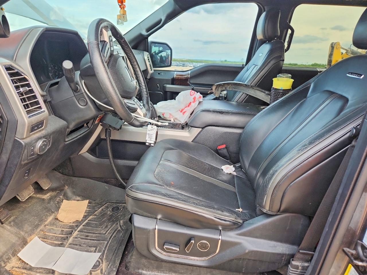 2015 Ford F150 Supercrew Gray vin: 1FTEW1EG3FFC52640