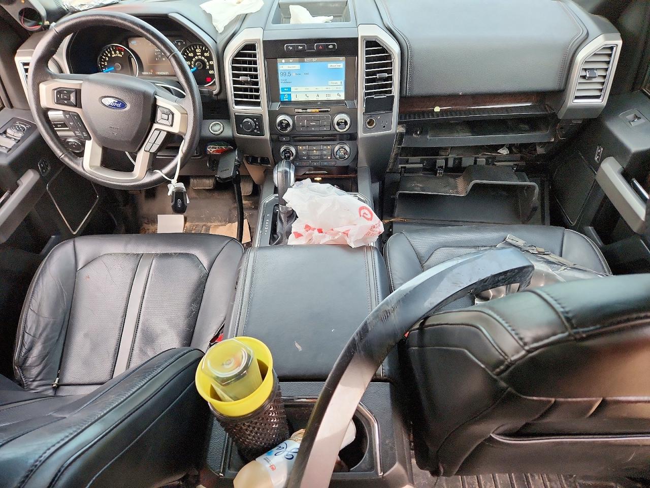 2015 Ford F150 Supercrew Gray vin: 1FTEW1EG3FFC52640