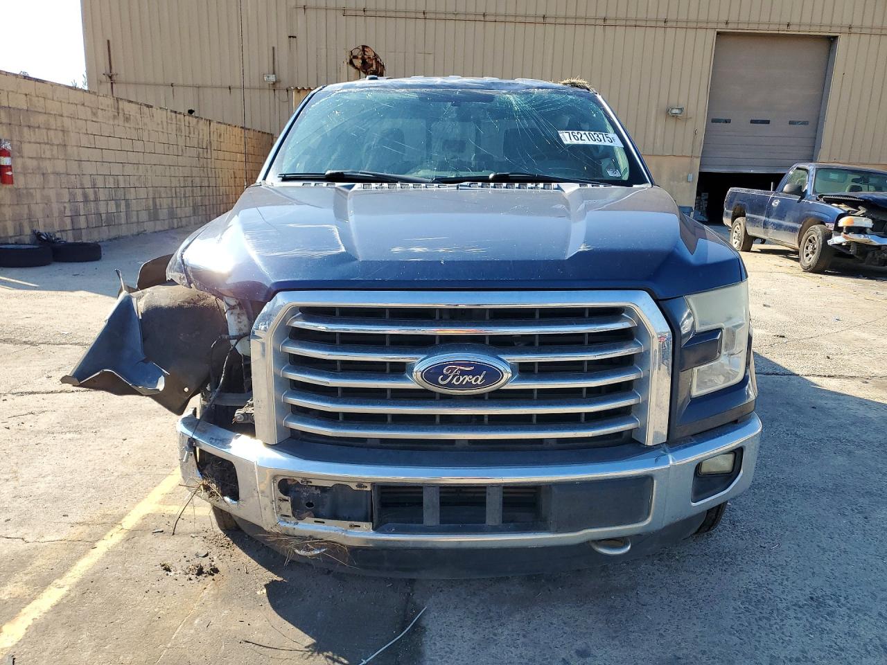 2015 Ford F150 Supercrew Blue vin: 1FTEW1EG3FFC68417