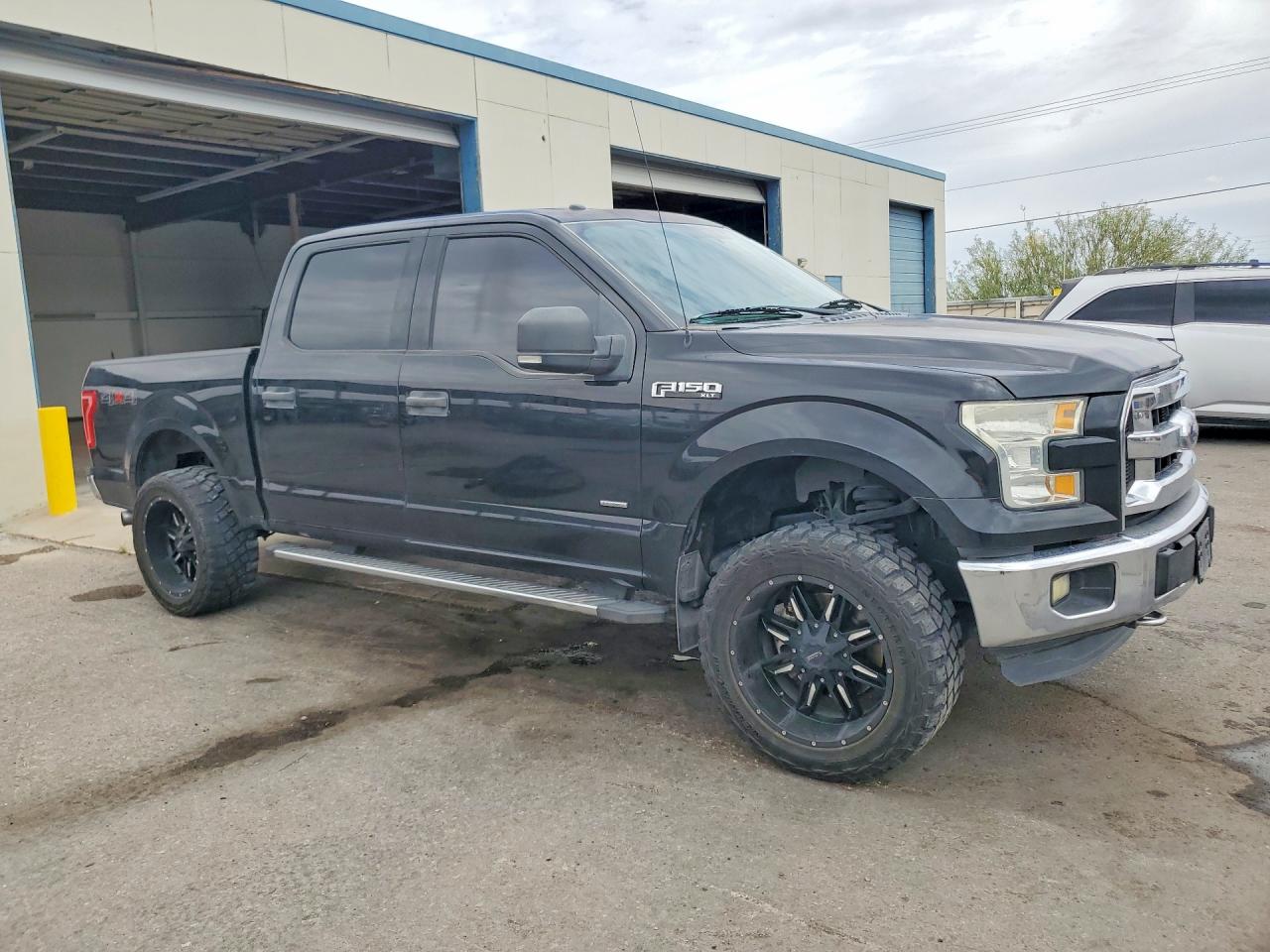 2015 Ford F150 Supercrew Black vin: 1FTEW1EG3FKD02167