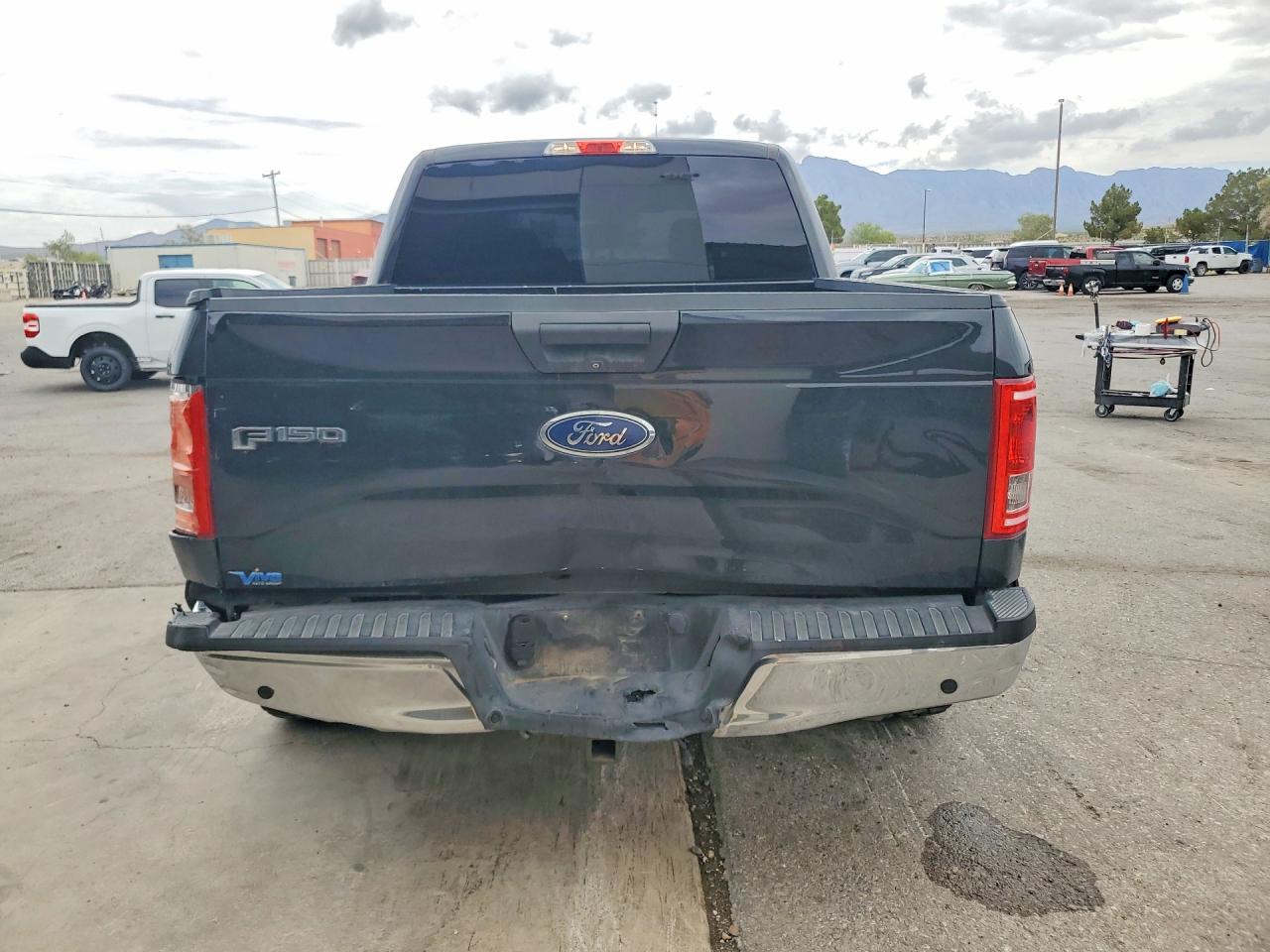 2015 Ford F150 Supercrew Black vin: 1FTEW1EG3FKD02167