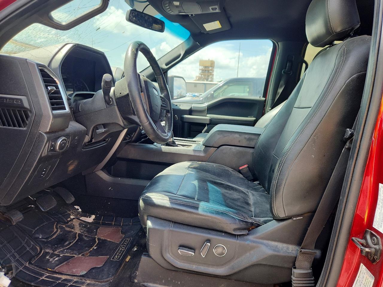 2015 Ford F150 Supercrew Красный vin: 1FTEW1EG3FKD30146