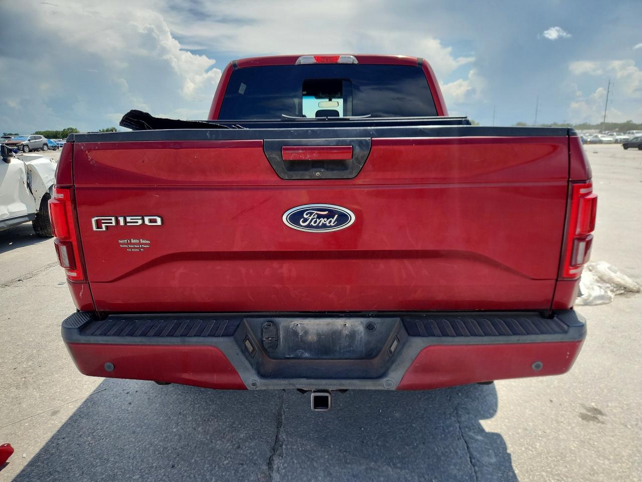 2015 Ford F150 Supercrew Красный vin: 1FTEW1EG3FKD30146