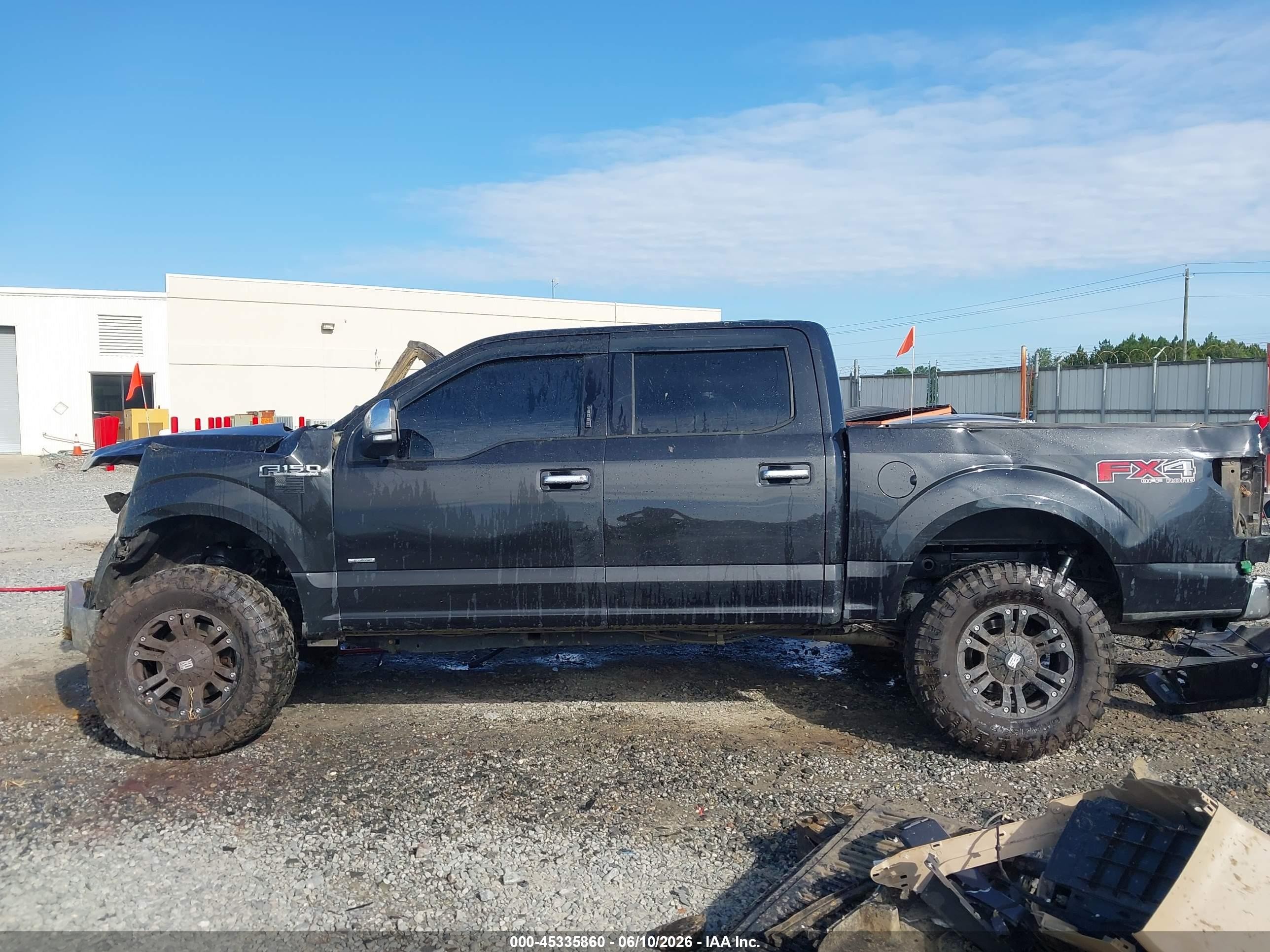 2015 Ford F-150 Xlt Black vin: 1FTEW1EG3FKD70470
