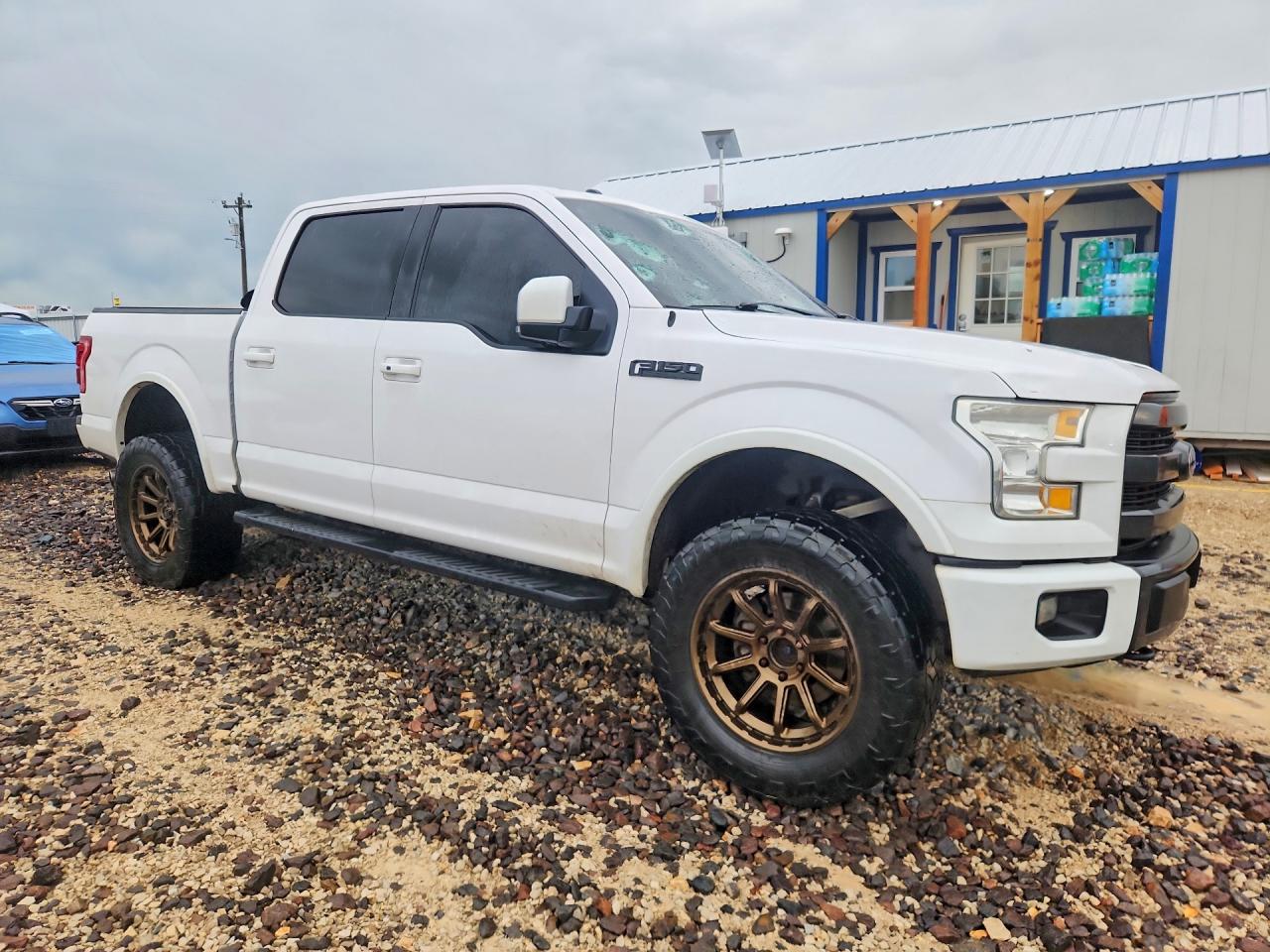 2015 Ford F150 Supercrew Белый vin: 1FTEW1EG3FKE39805