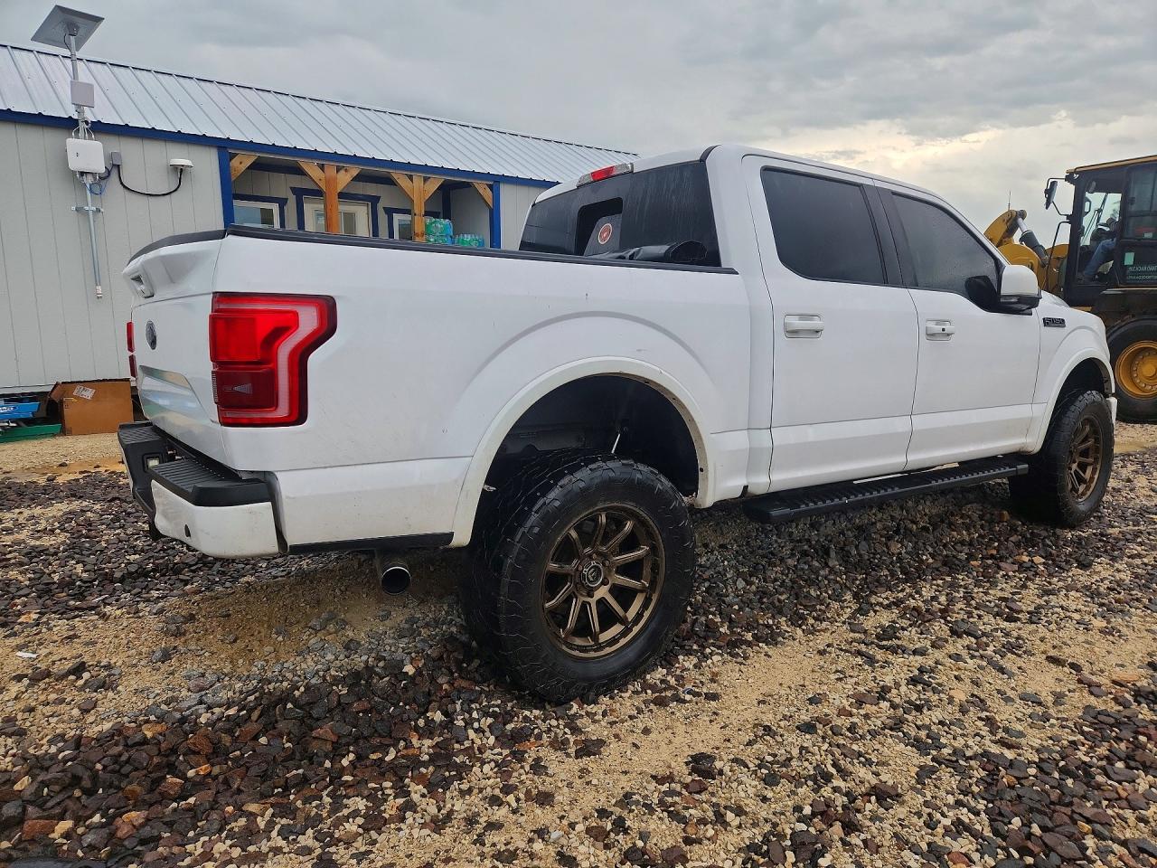 2015 Ford F150 Supercrew Белый vin: 1FTEW1EG3FKE39805