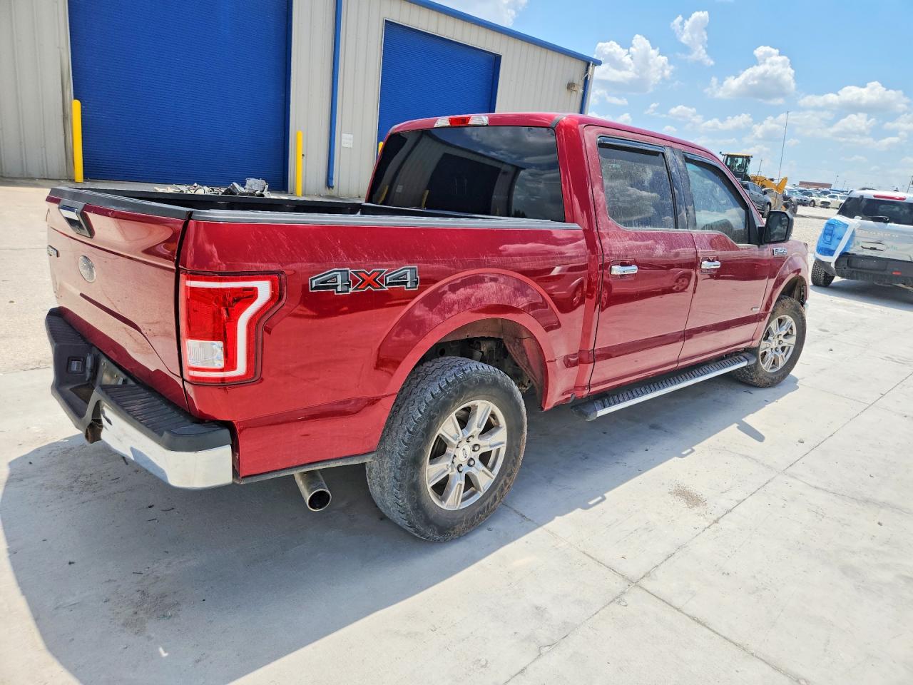 2015 Ford F150 Supercrew Бордовый vin: 1FTEW1EG3FKE60671