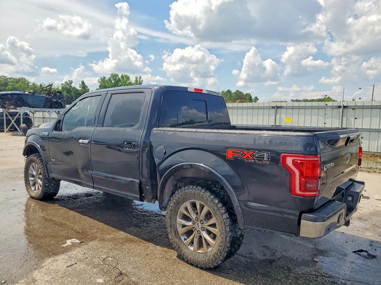 2015 Ford F150 Supercrew Black vin: 1FTEW1EG3FKE75297