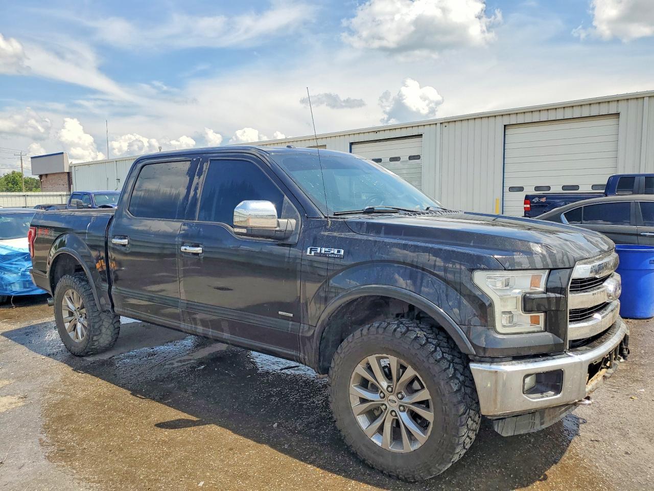 2015 Ford F150 Supercrew Black vin: 1FTEW1EG3FKE75297