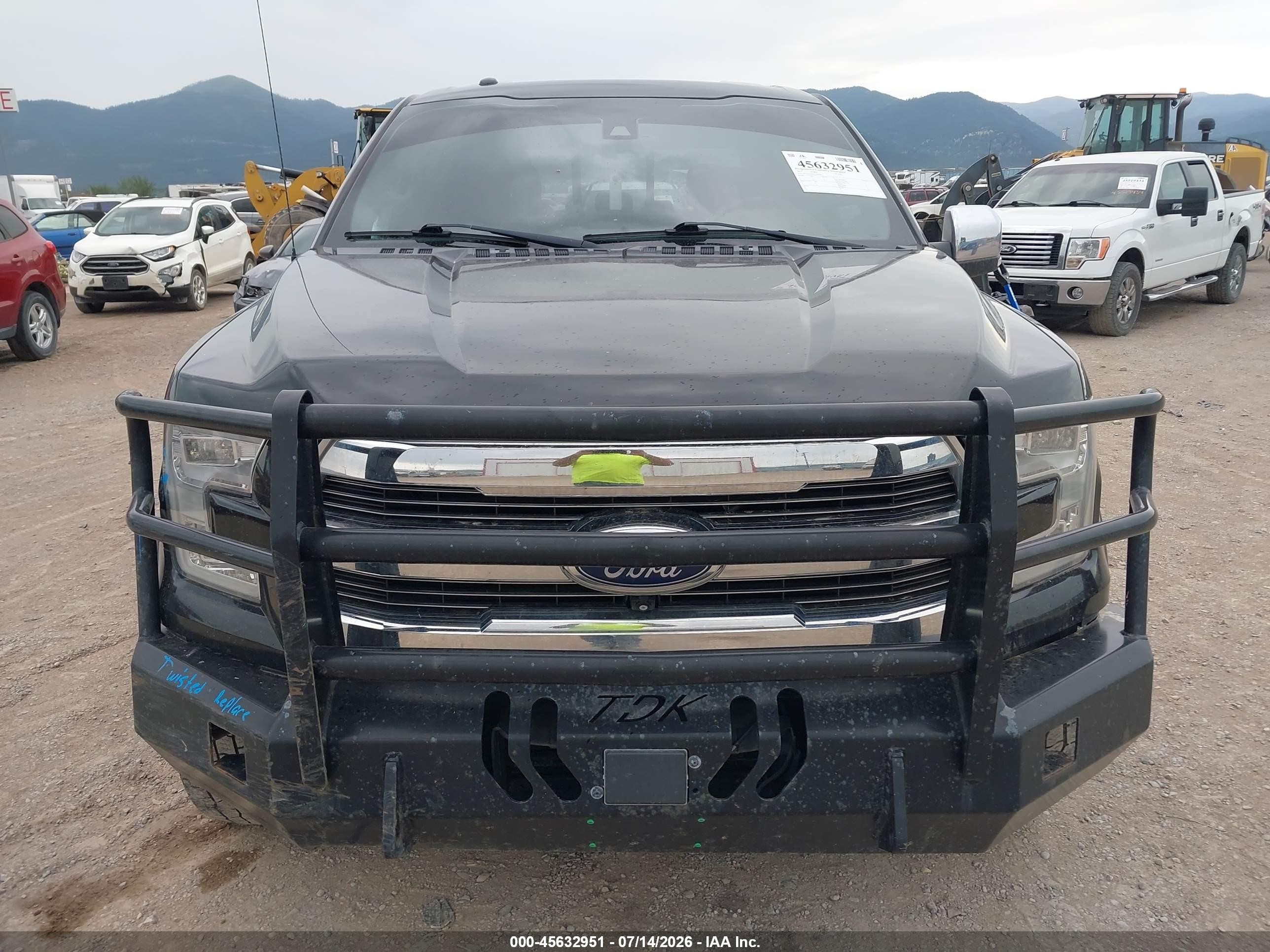 2015 Ford F-150 King Ranch Black vin: 1FTEW1EG4FFA63818