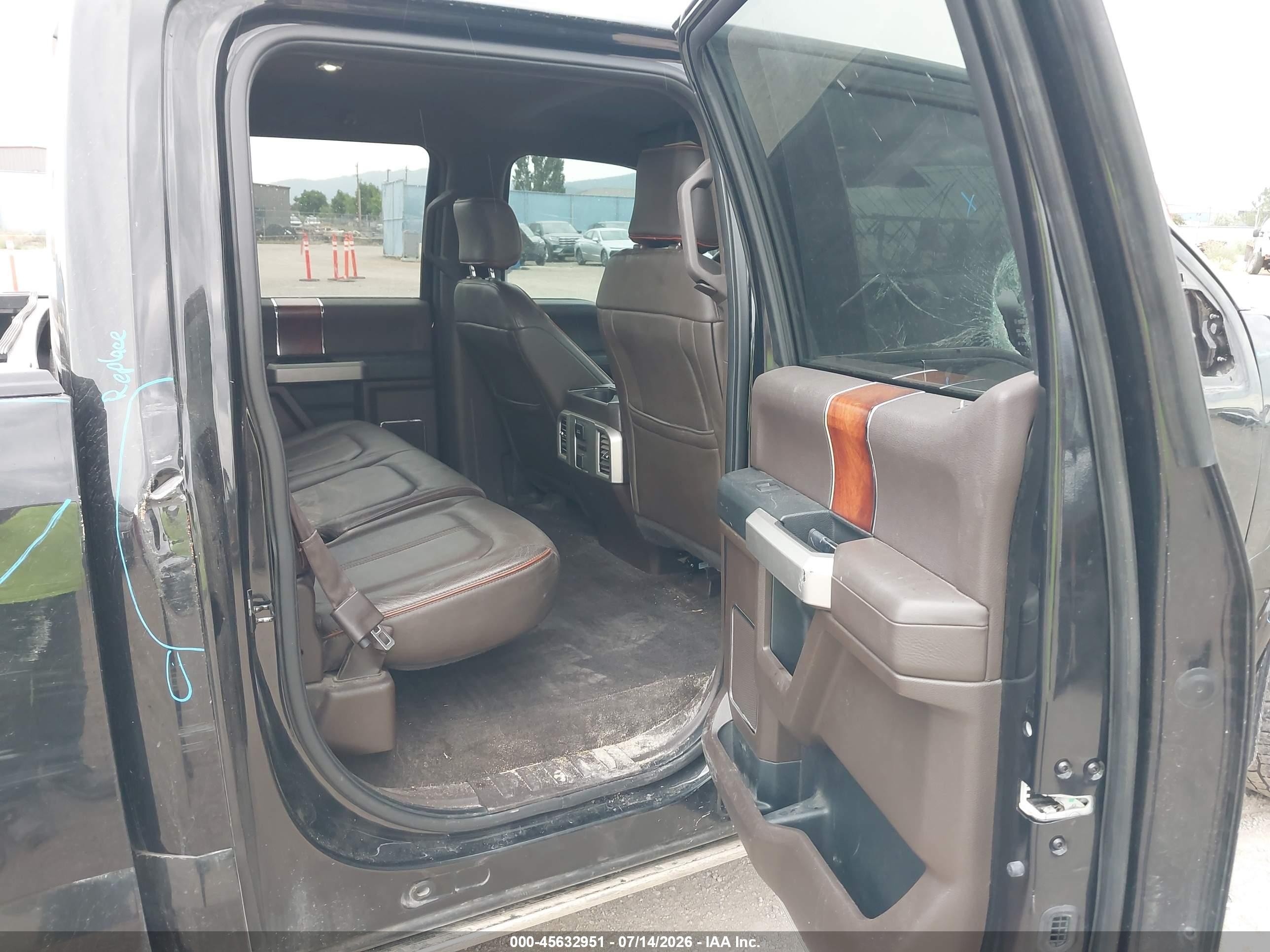 2015 Ford F-150 King Ranch Black vin: 1FTEW1EG4FFA63818