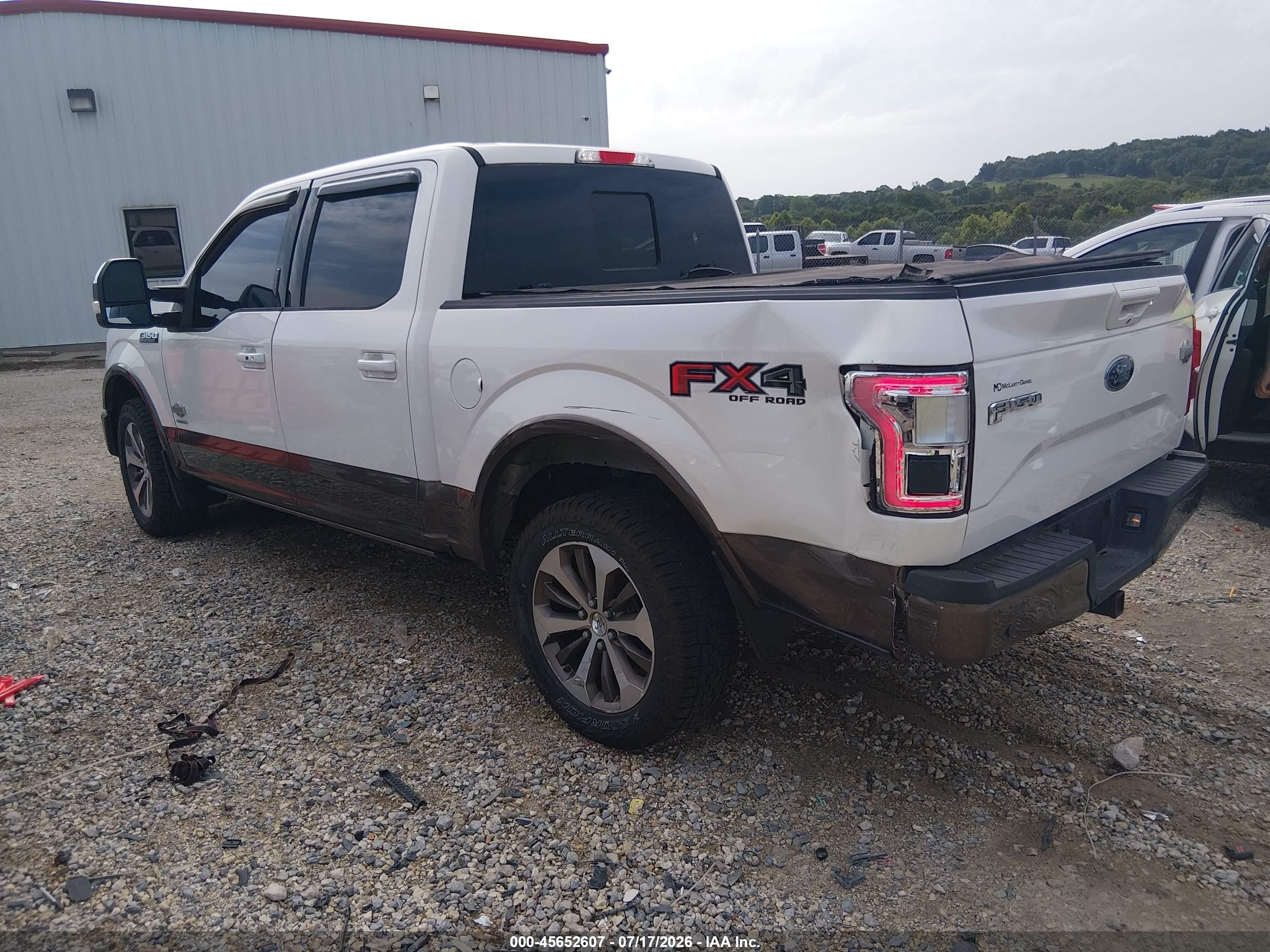 2015 Ford F-150 King Ranch Белый vin: 1FTEW1EG4FFB04898