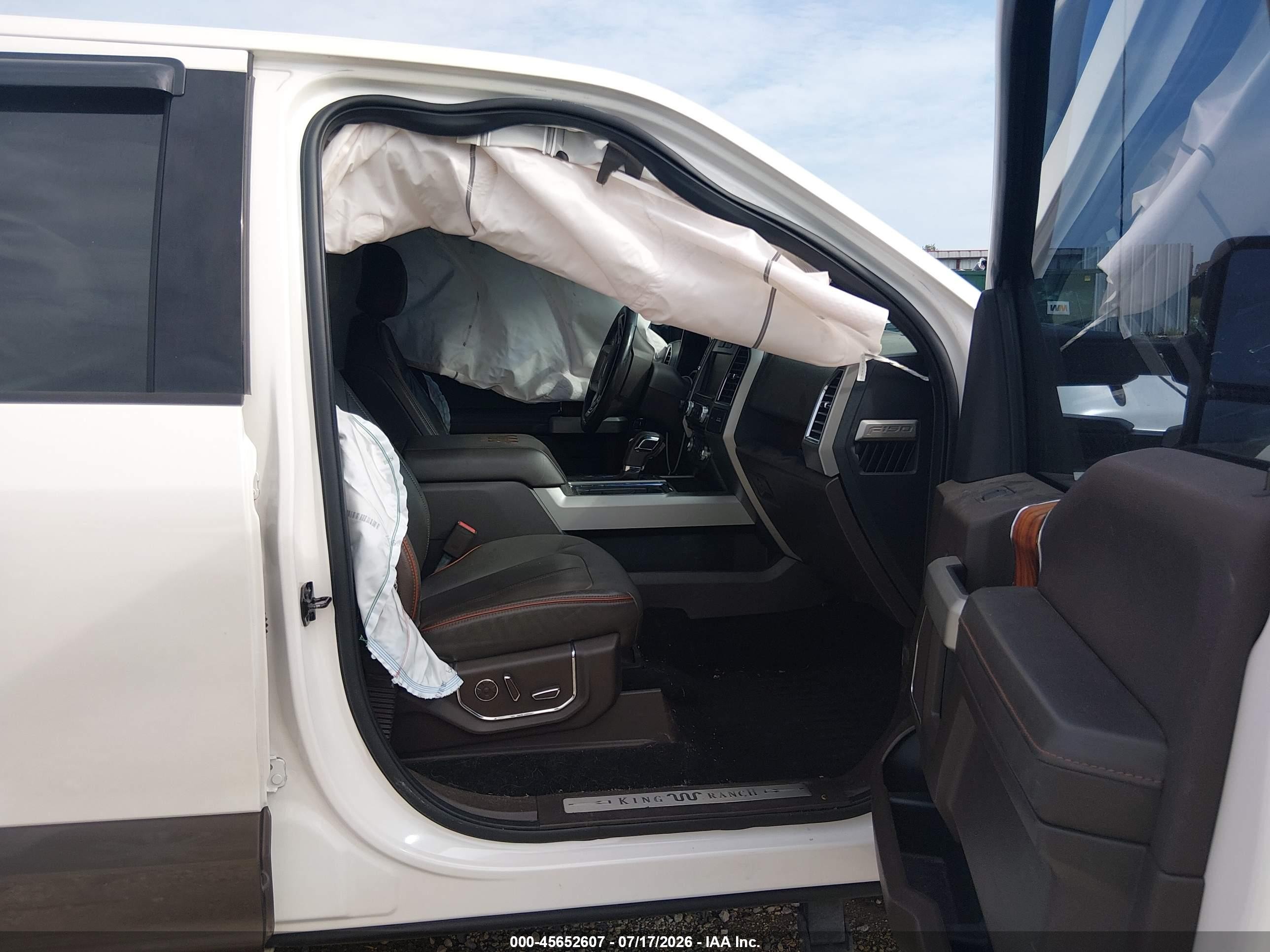 2015 Ford F-150 King Ranch Белый vin: 1FTEW1EG4FFB04898