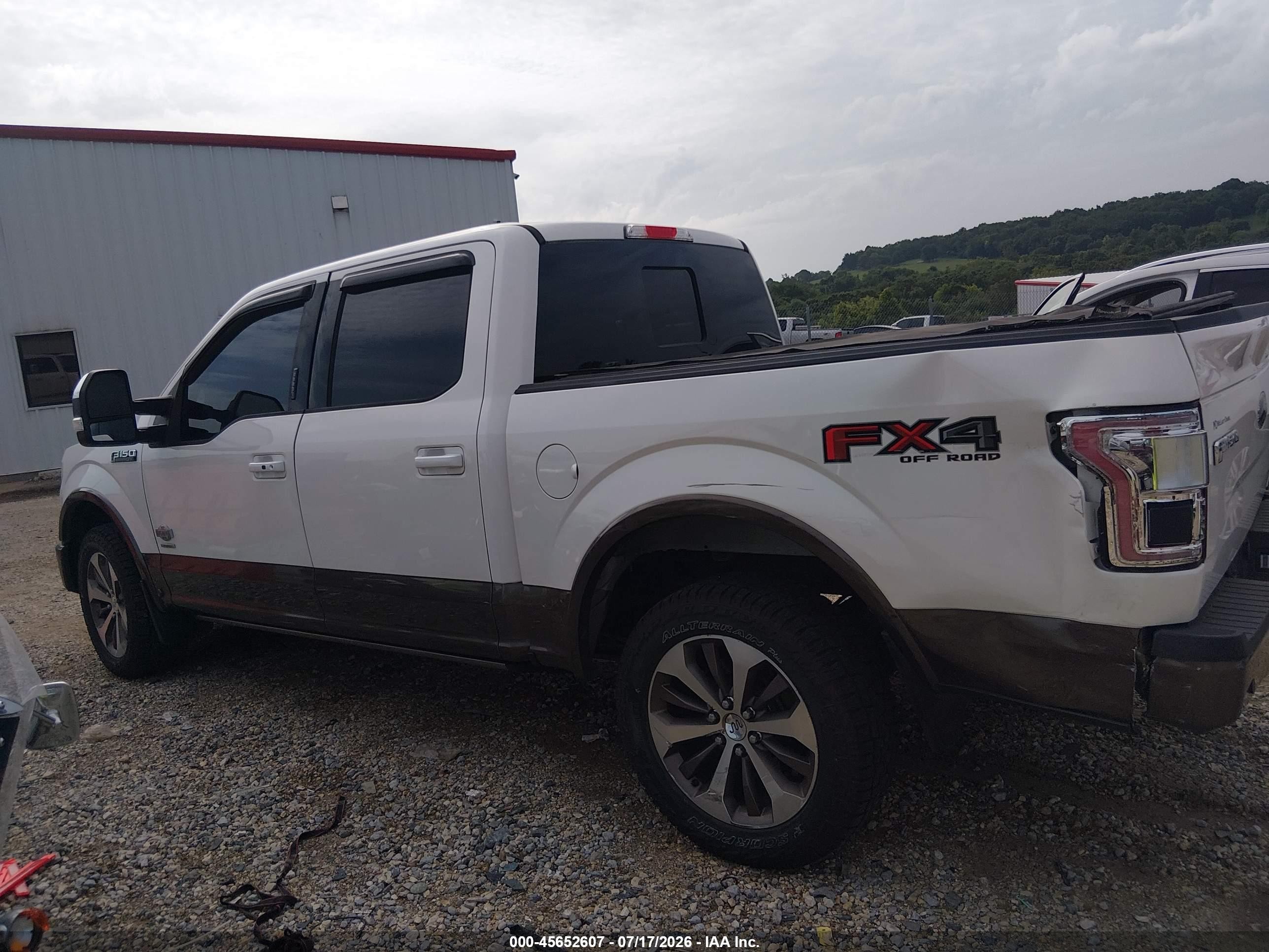 2015 Ford F-150 King Ranch Белый vin: 1FTEW1EG4FFB04898