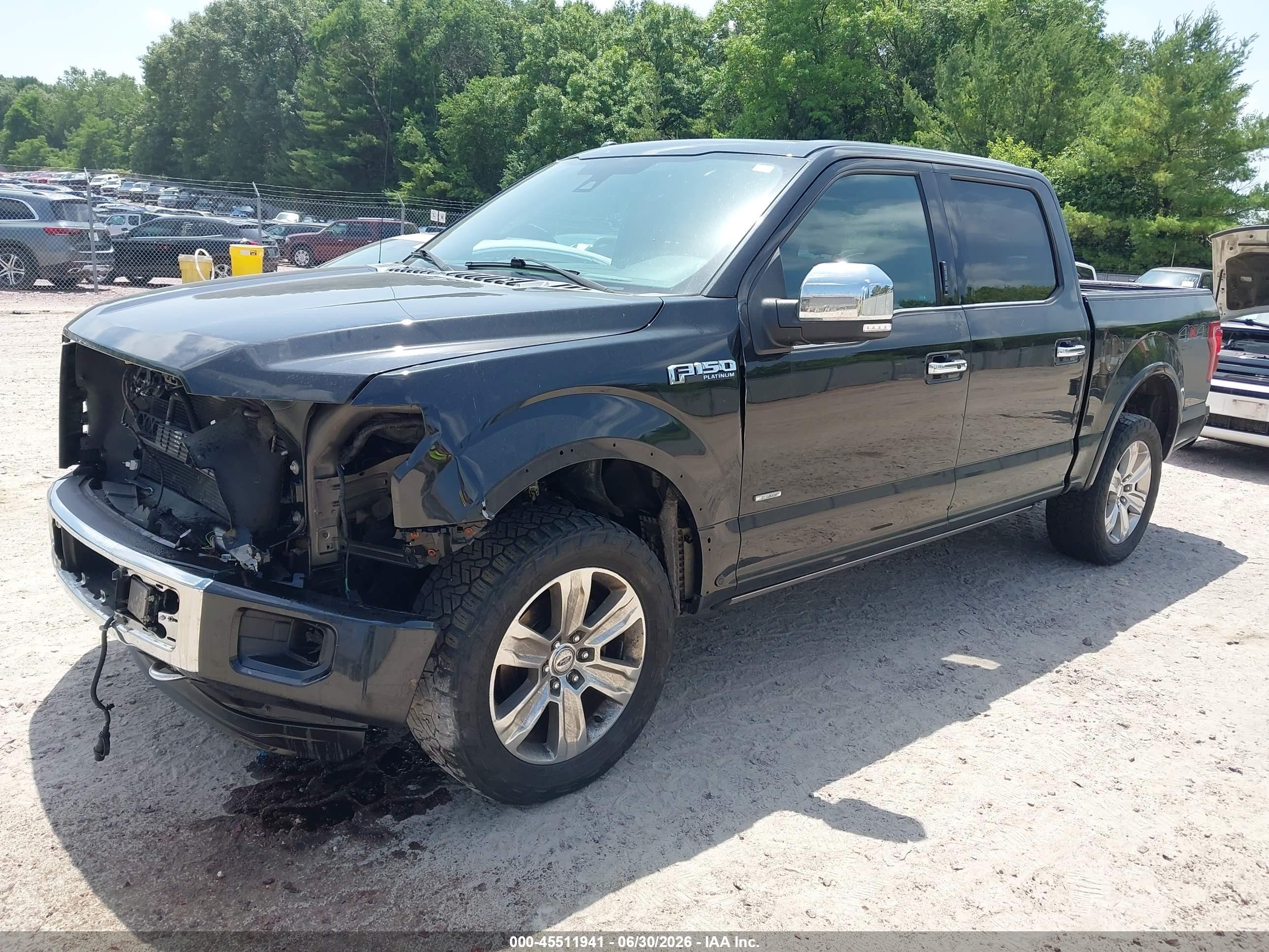 2015 Ford F-150 King Ranch/lariat/platinum/xl/xlt Black vin: 1FTEW1EG4FFB91153