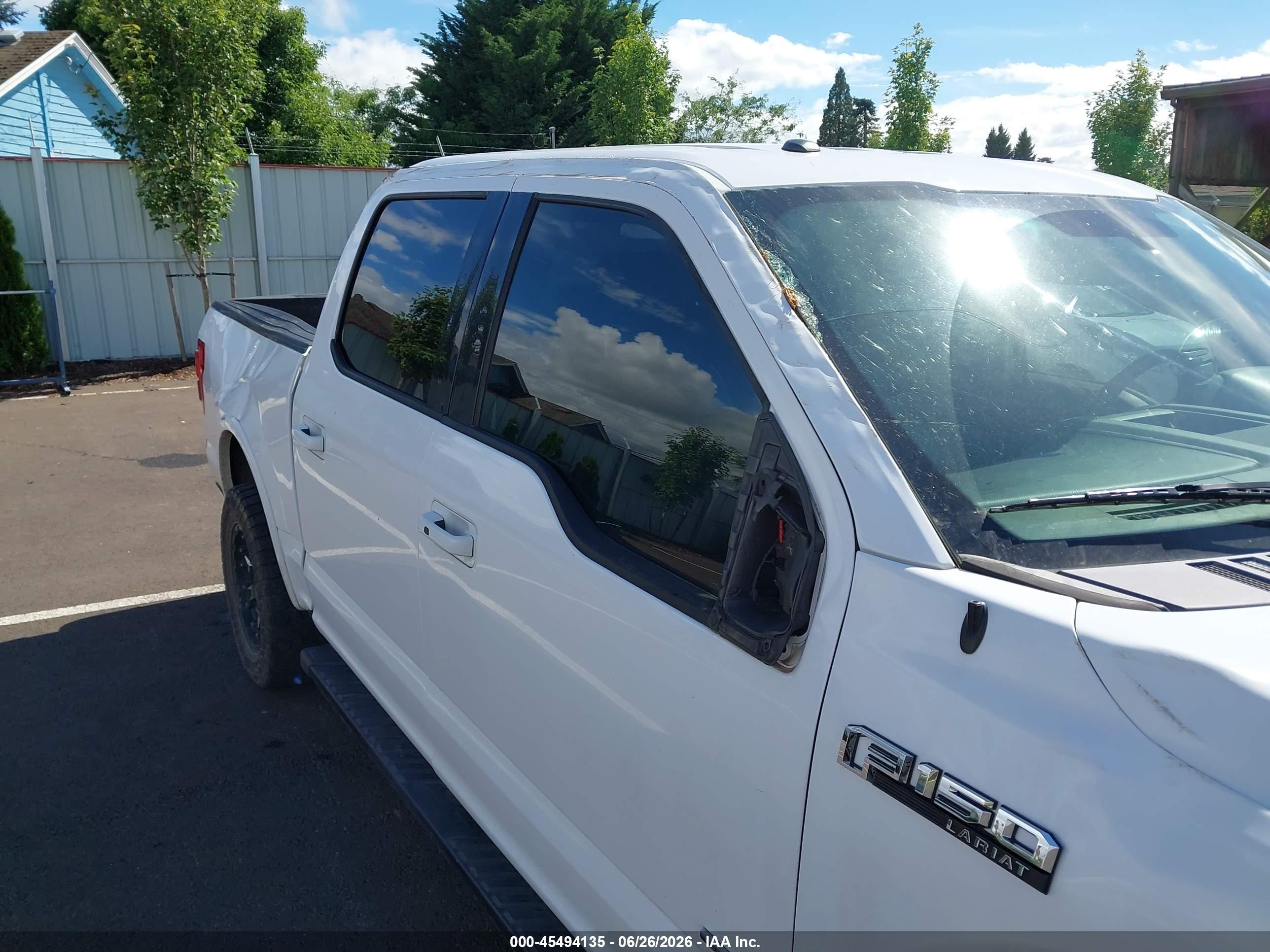2015 Ford F-150 King Ranch/lariat/platinum/xl/xlt White vin: 1FTEW1EG4FKE05291