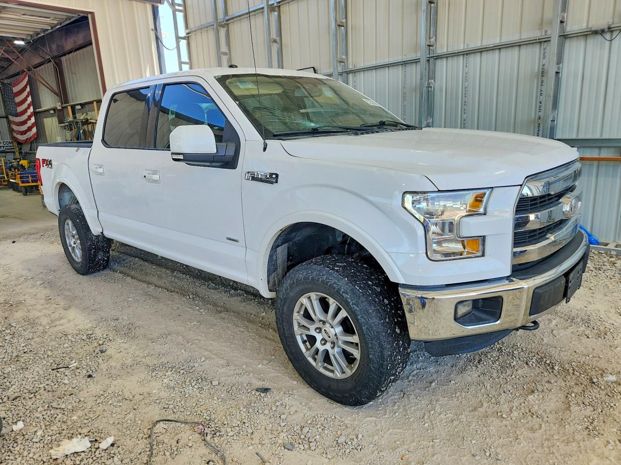 2016 Ford F150 Supercrew White vin: 1FTEW1EG4GKF26128