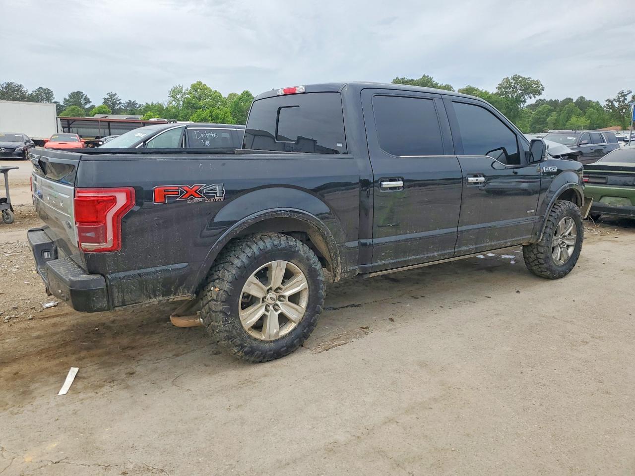 2017 Ford F150 Supercrew Черный vin: 1FTEW1EG4HFB21090