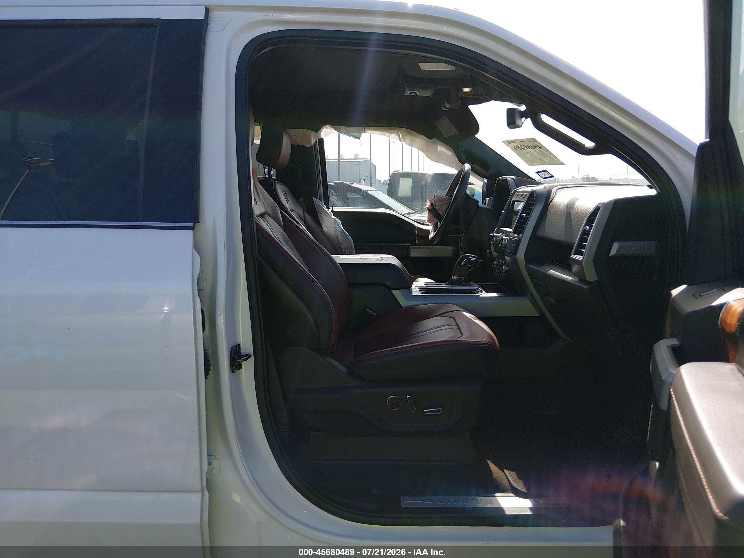 2018 Ford F-150 King Ranch White vin: 1FTEW1EG4JFD51945