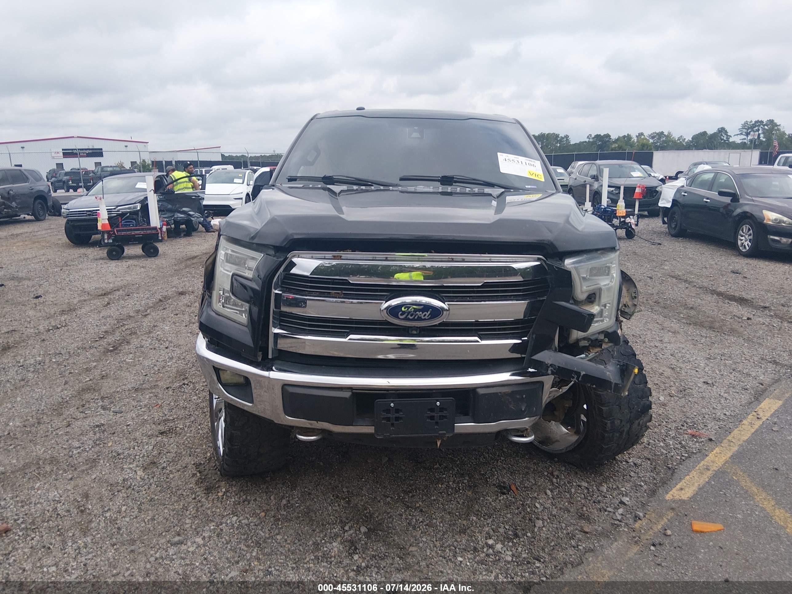 2015 Ford F-150 King Ranch Black vin: 1FTEW1EG5FFA15521