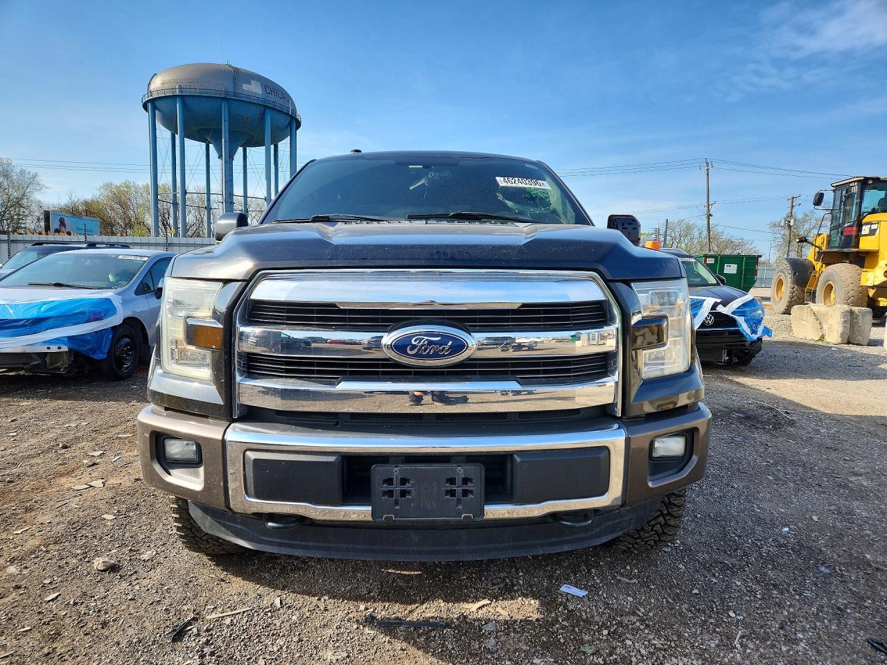 2015 Ford F150 Supercrew Black vin: 1FTEW1EG5FFA15728
