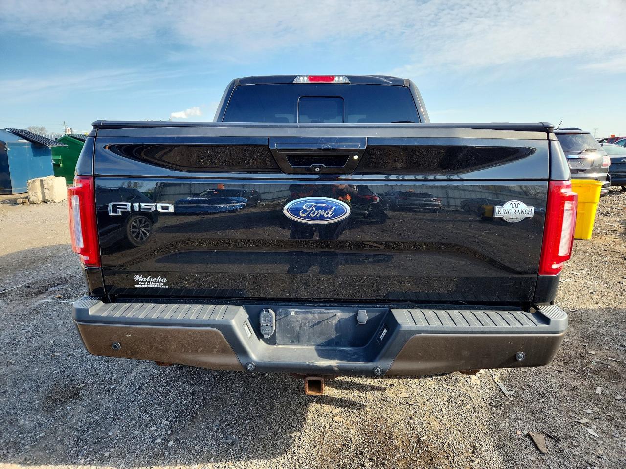 2015 Ford F150 Supercrew Black vin: 1FTEW1EG5FFA15728