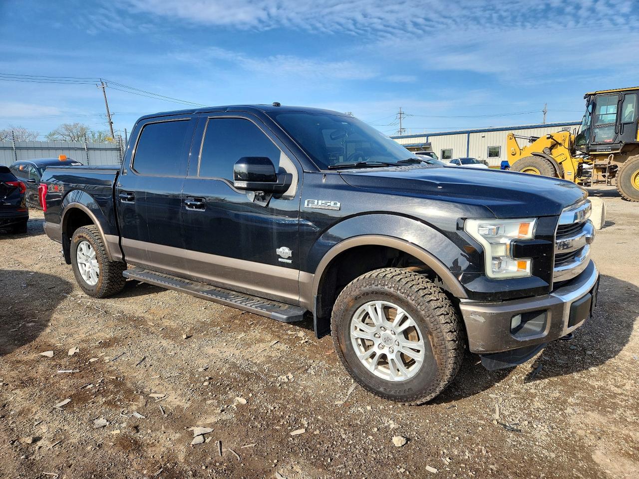 2015 Ford F150 Supercrew Black vin: 1FTEW1EG5FFA15728