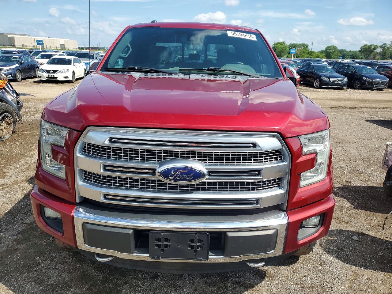 2015 Ford F150 Supercrew Maroon vin: 1FTEW1EG5FFA39916