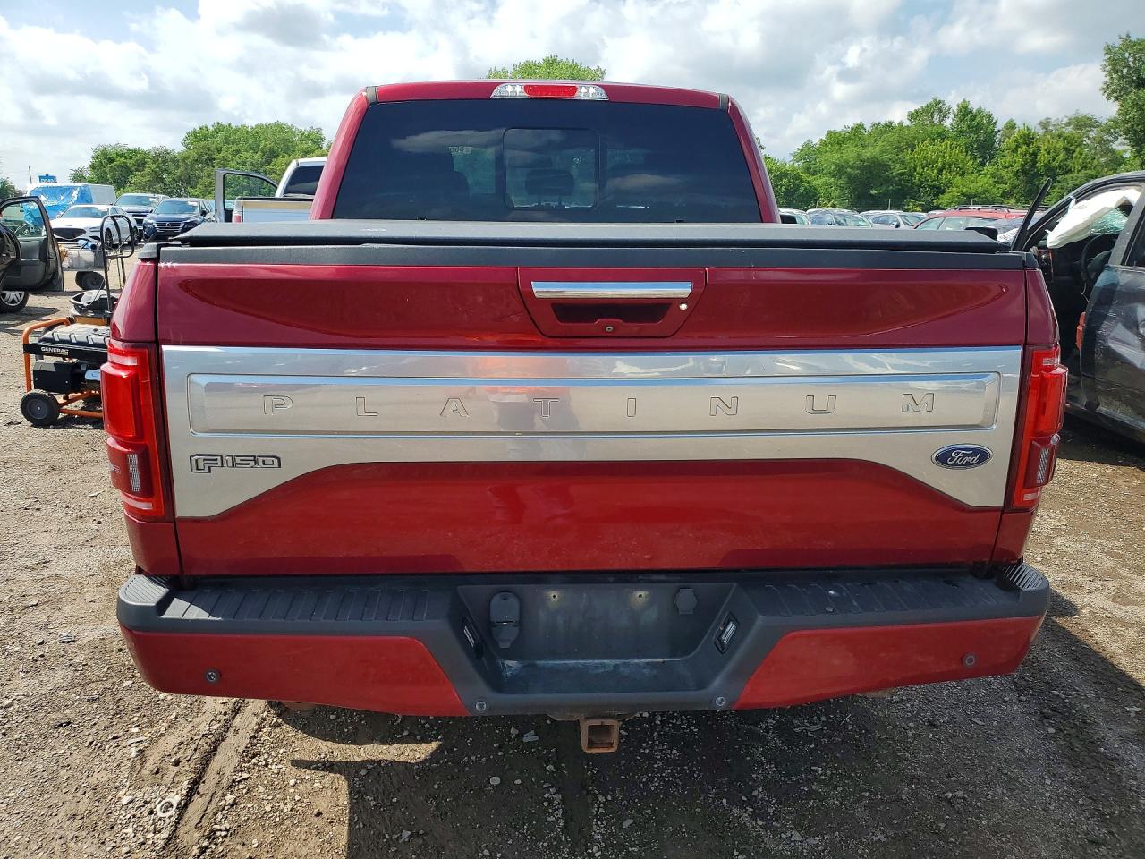 2015 Ford F150 Supercrew Maroon vin: 1FTEW1EG5FFA39916
