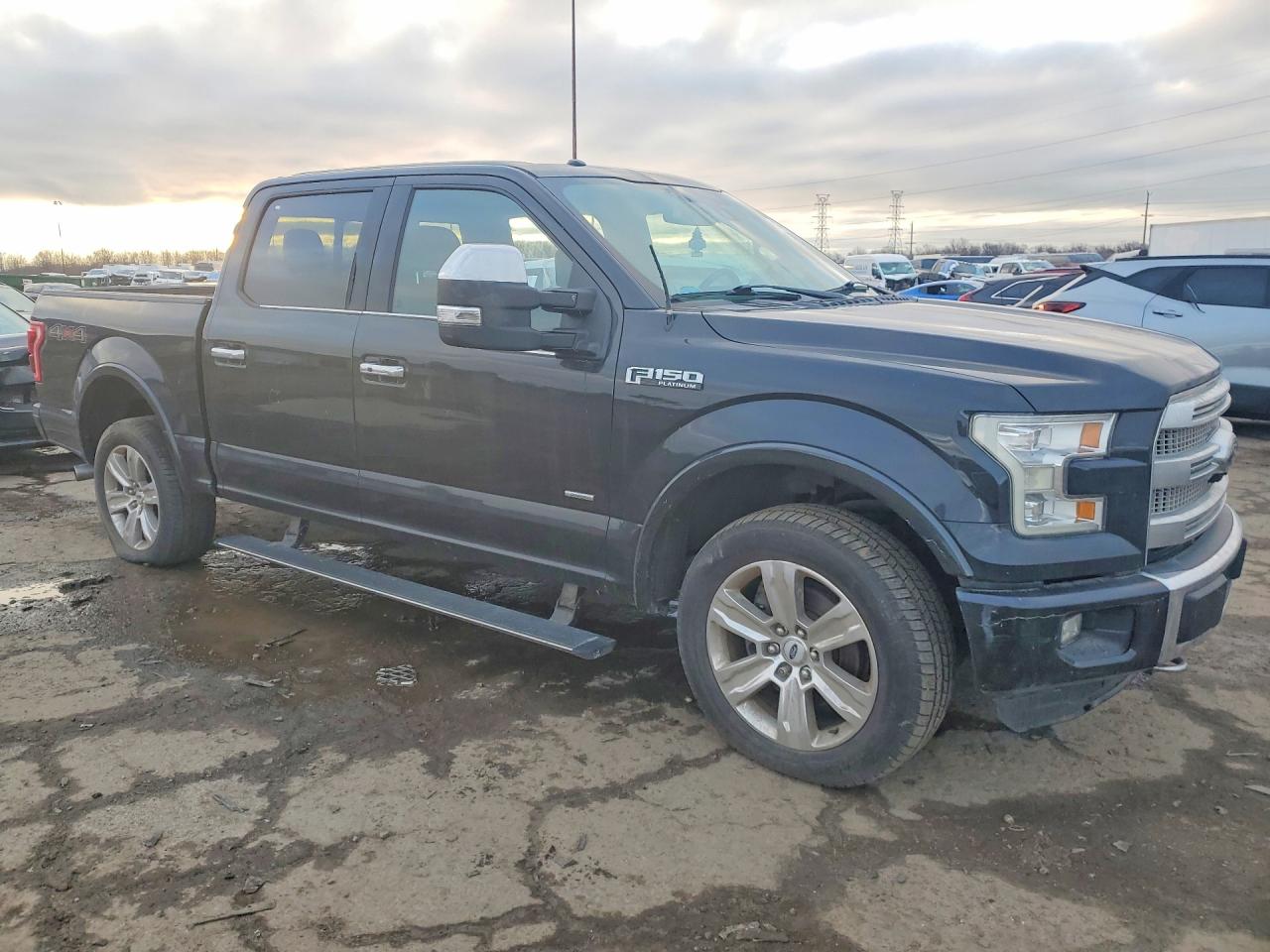 2015 Ford F150 Supercrew Black vin: 1FTEW1EG5FFA86587