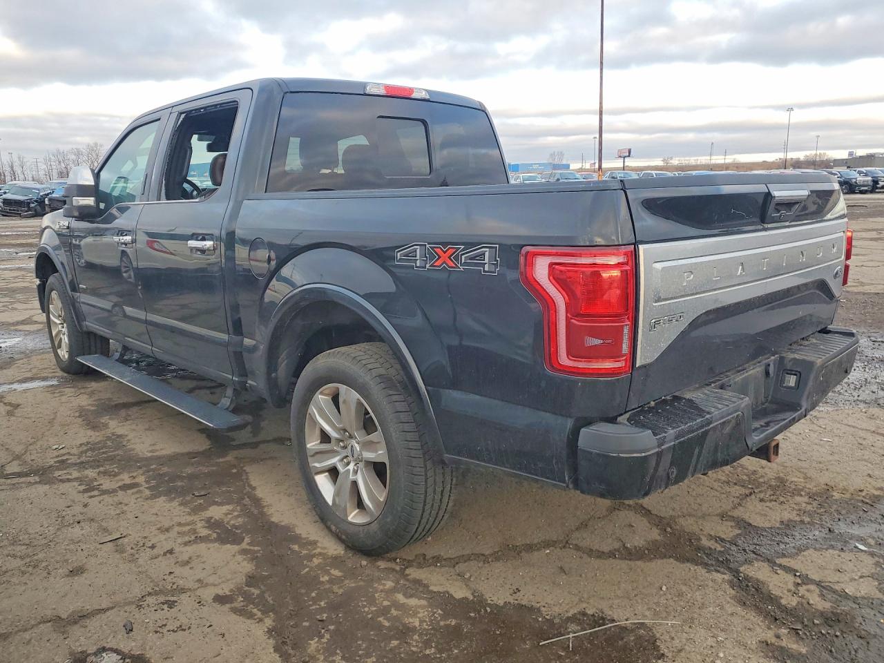 2015 Ford F150 Supercrew Black vin: 1FTEW1EG5FFA86587