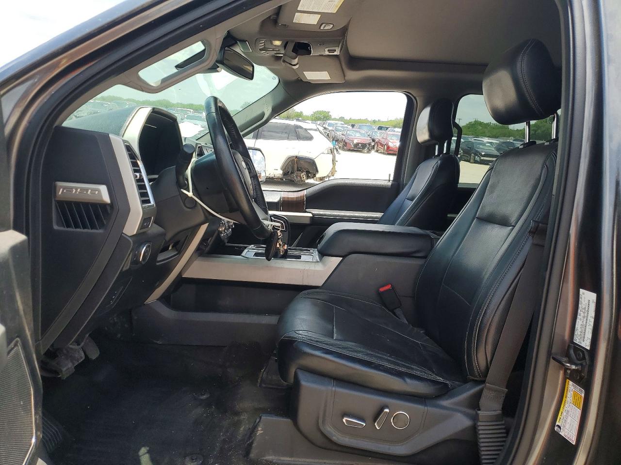 2015 Ford F150 Supercrew Серый vin: 1FTEW1EG5FFA98982