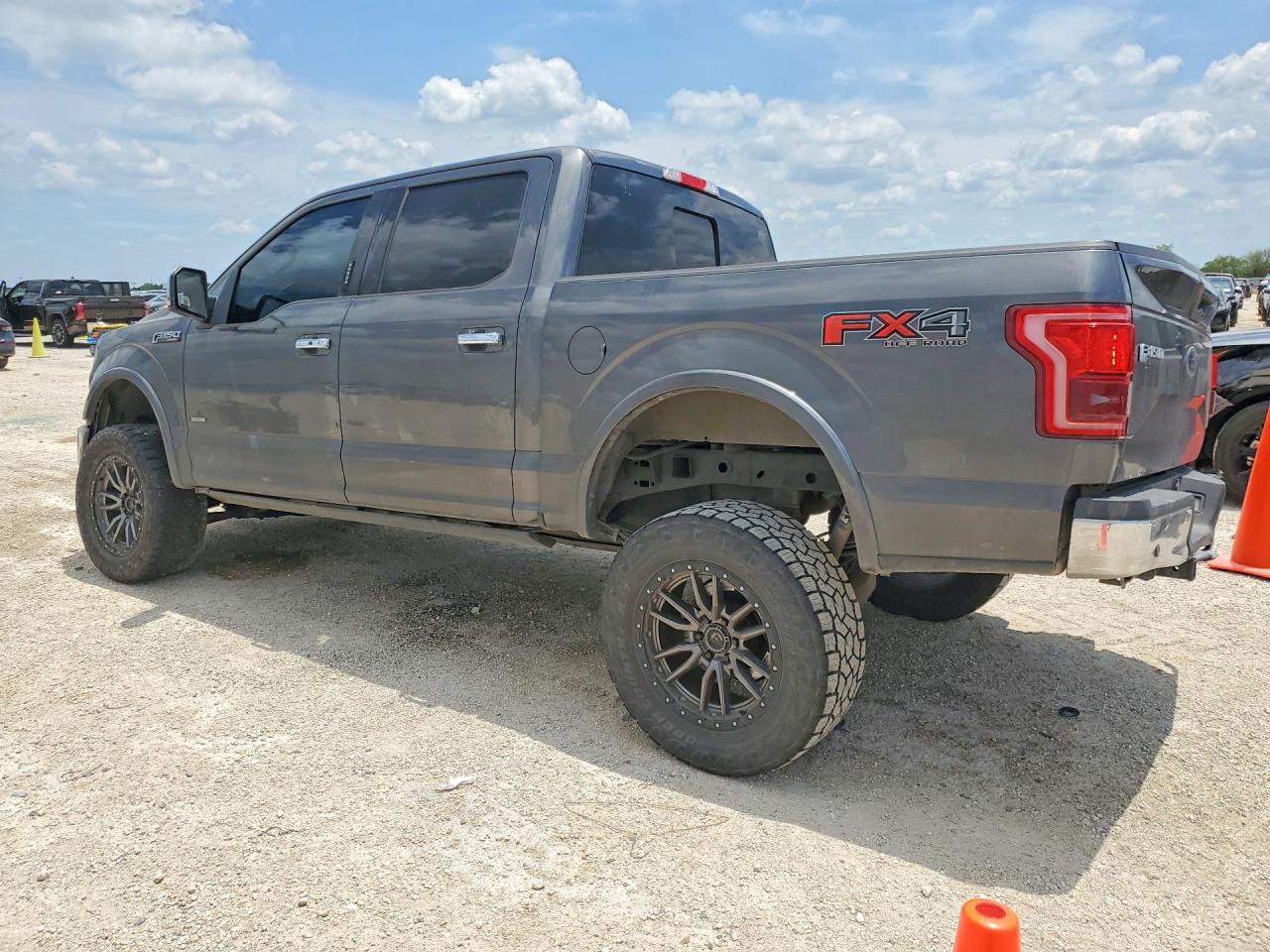 2015 Ford F150 Supercrew Серый vin: 1FTEW1EG5FFA98982