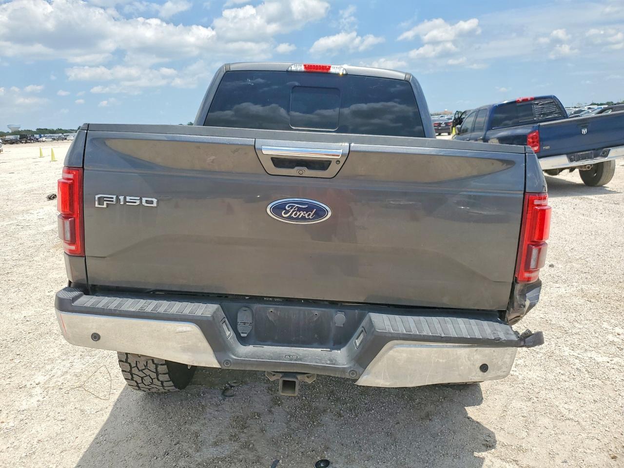 2015 Ford F150 Supercrew Серый vin: 1FTEW1EG5FFA98982