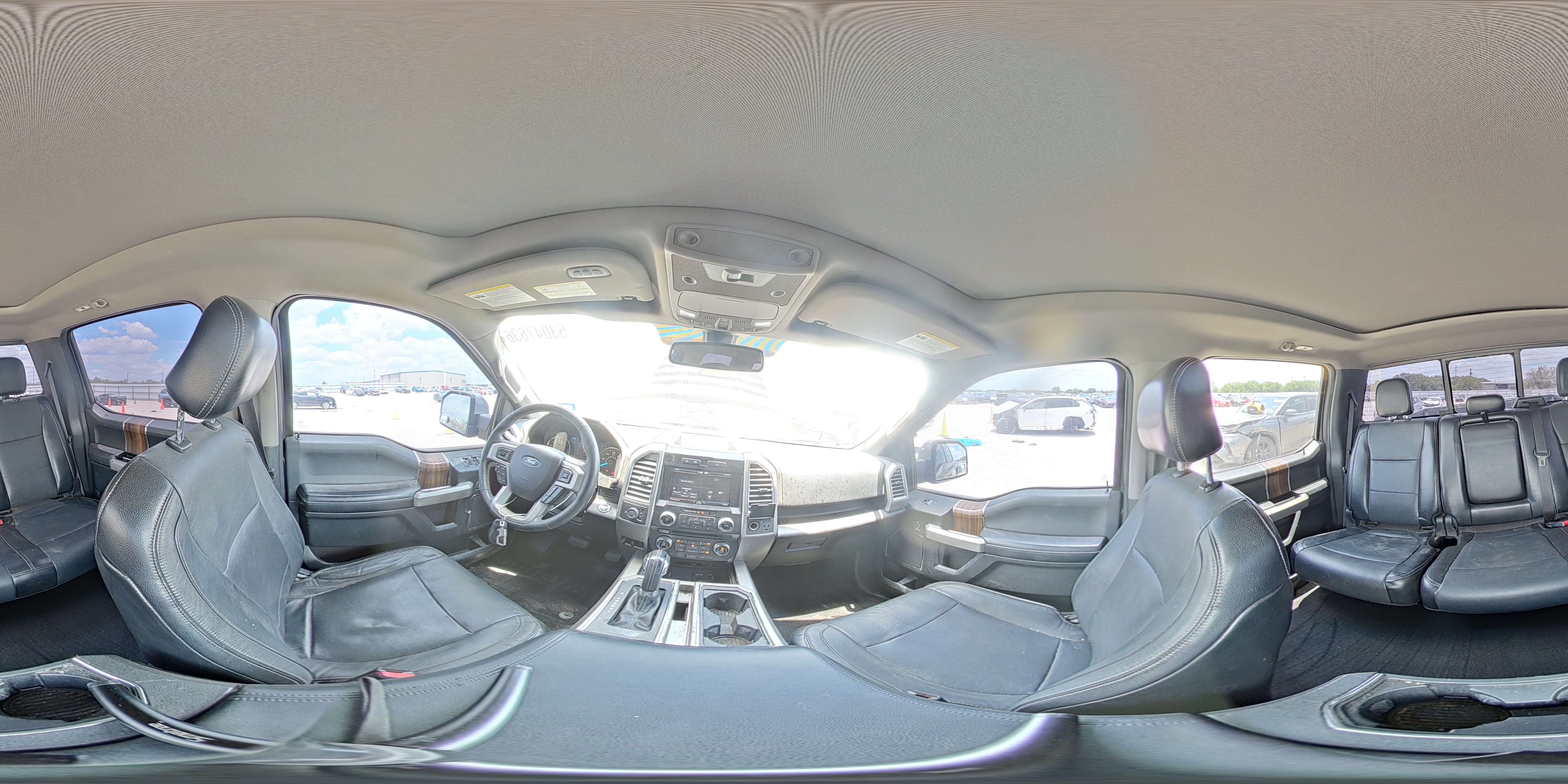 2015 Ford F150 Supercrew Серый vin: 1FTEW1EG5FFA98982