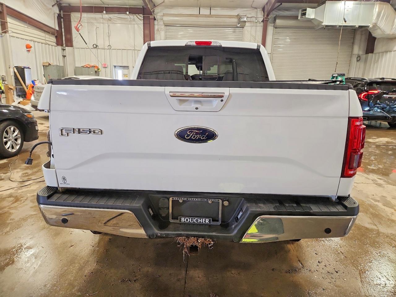 2015 Ford F150 Supercrew White vin: 1FTEW1EG5FFA99629