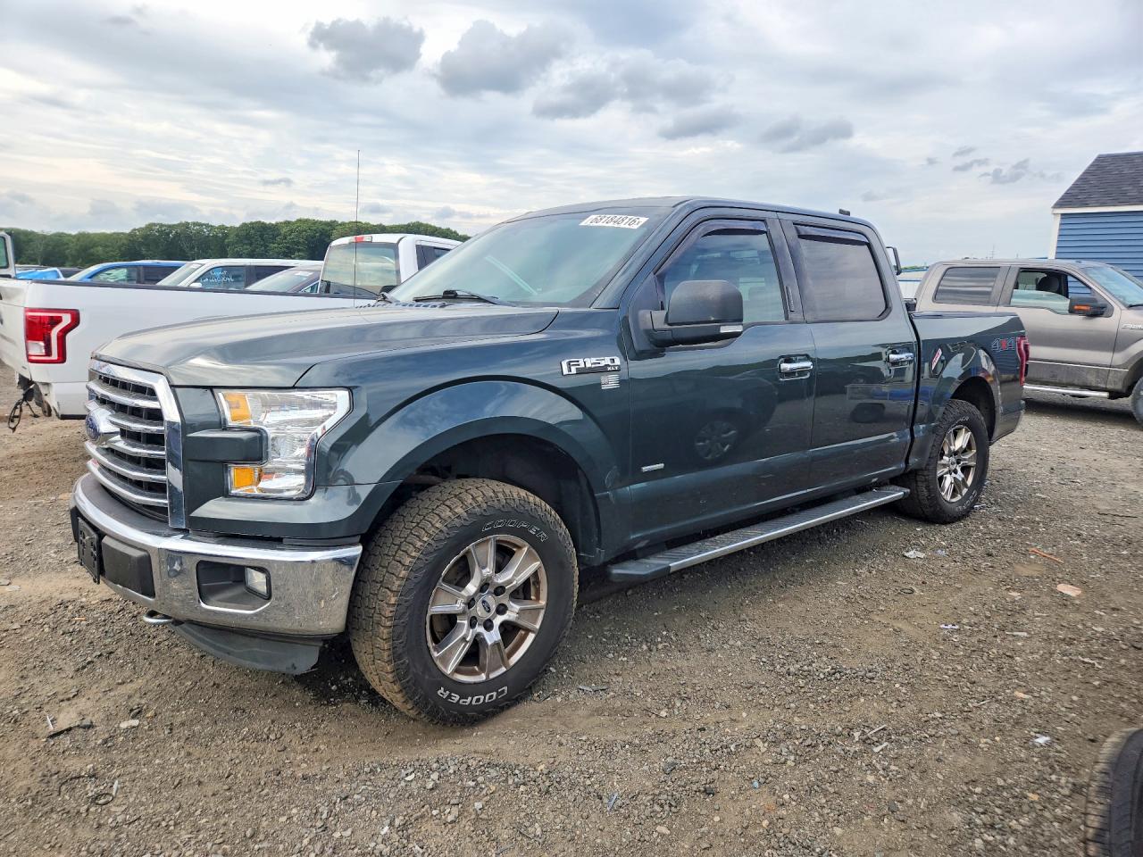 2015 Ford F150 Supercrew Green vin: 1FTEW1EG5FFB36758