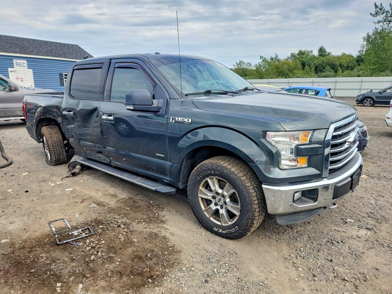 2015 Ford F150 Supercrew Green vin: 1FTEW1EG5FFB36758