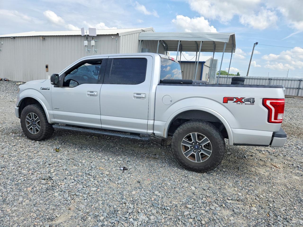 2015 Ford F150 Supercrew Silver vin: 1FTEW1EG5FFB78749