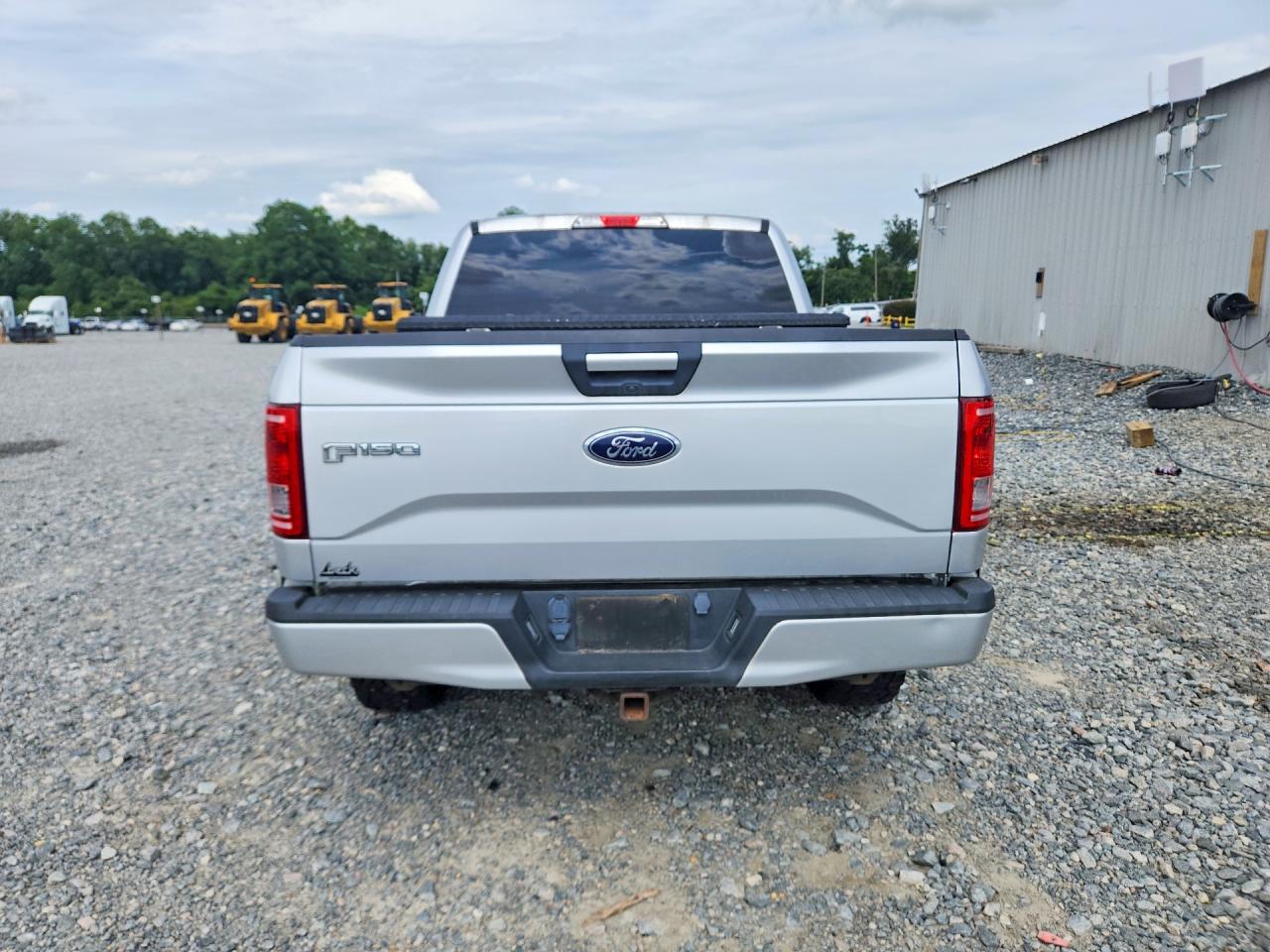 2015 Ford F150 Supercrew Silver vin: 1FTEW1EG5FFB78749
