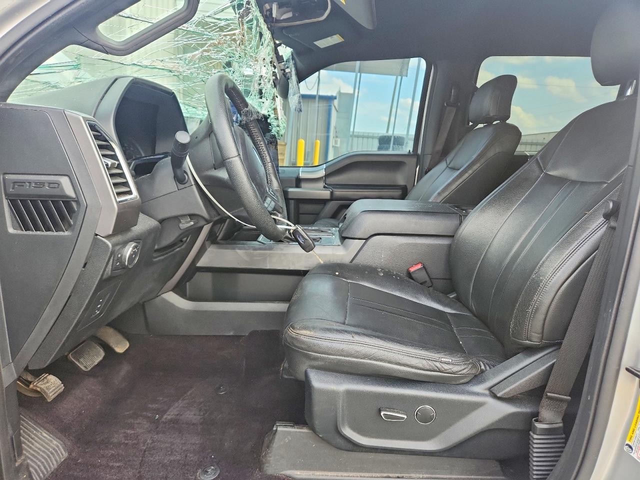 2015 Ford F150 Supercrew Silver vin: 1FTEW1EG5FFB78749