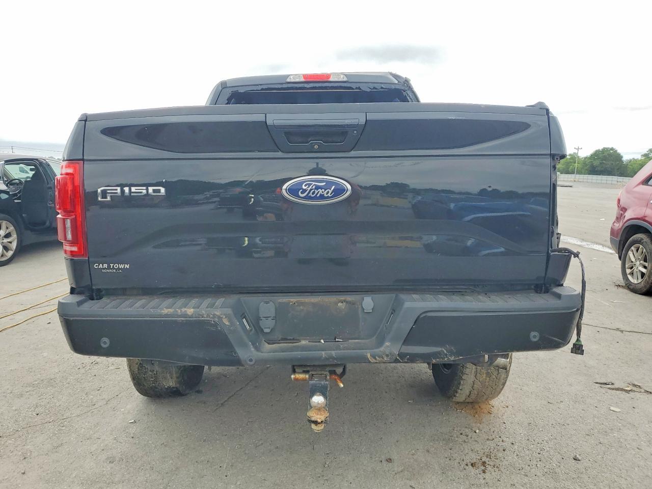2015 Ford F150 Supercrew Black vin: 1FTEW1EG5FFB97589