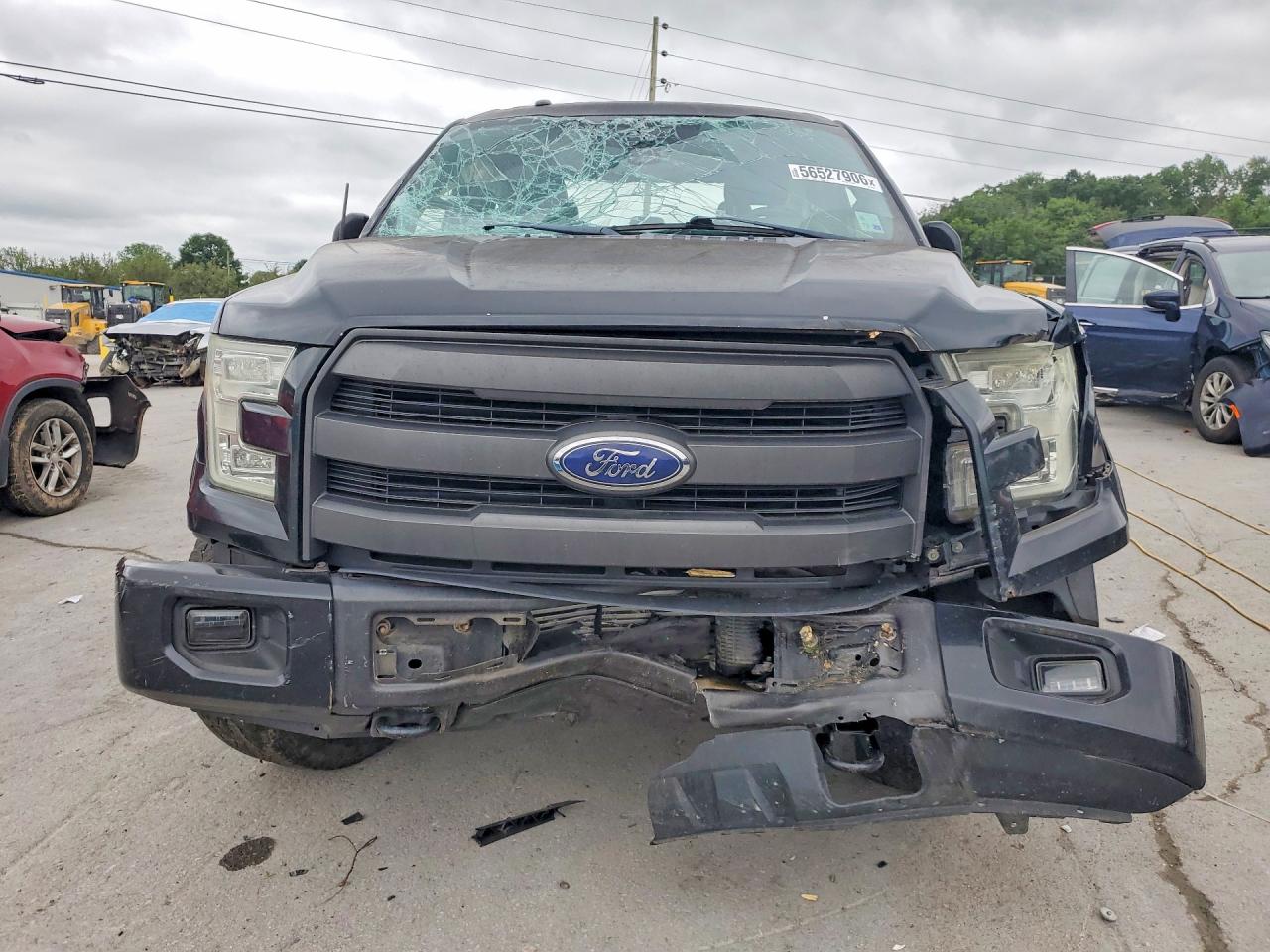 2015 Ford F150 Supercrew Black vin: 1FTEW1EG5FFB97589
