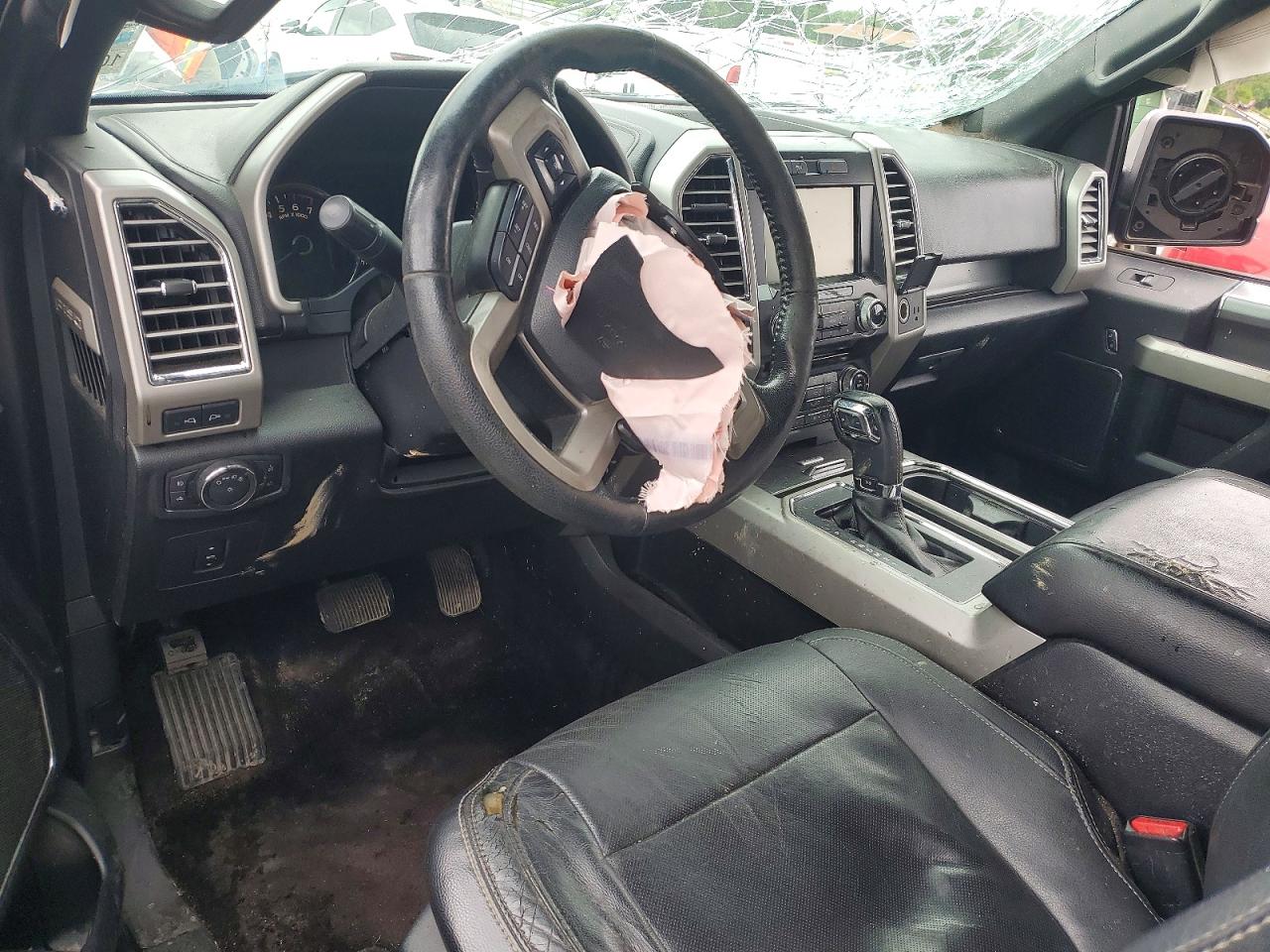 2015 Ford F150 Supercrew Black vin: 1FTEW1EG5FFB97589