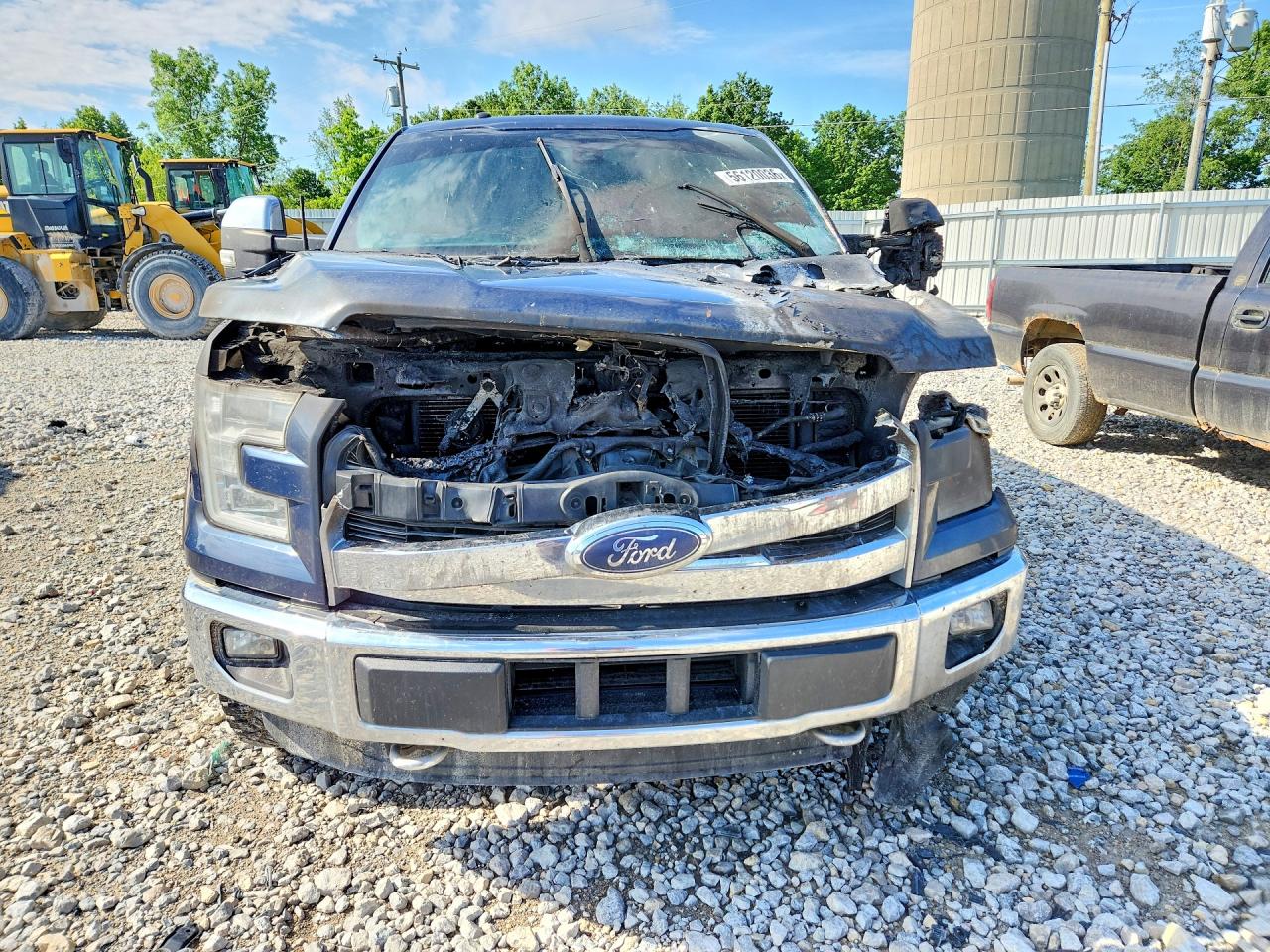 2015 Ford F150 Supercrew Blue vin: 1FTEW1EG5FFC06162